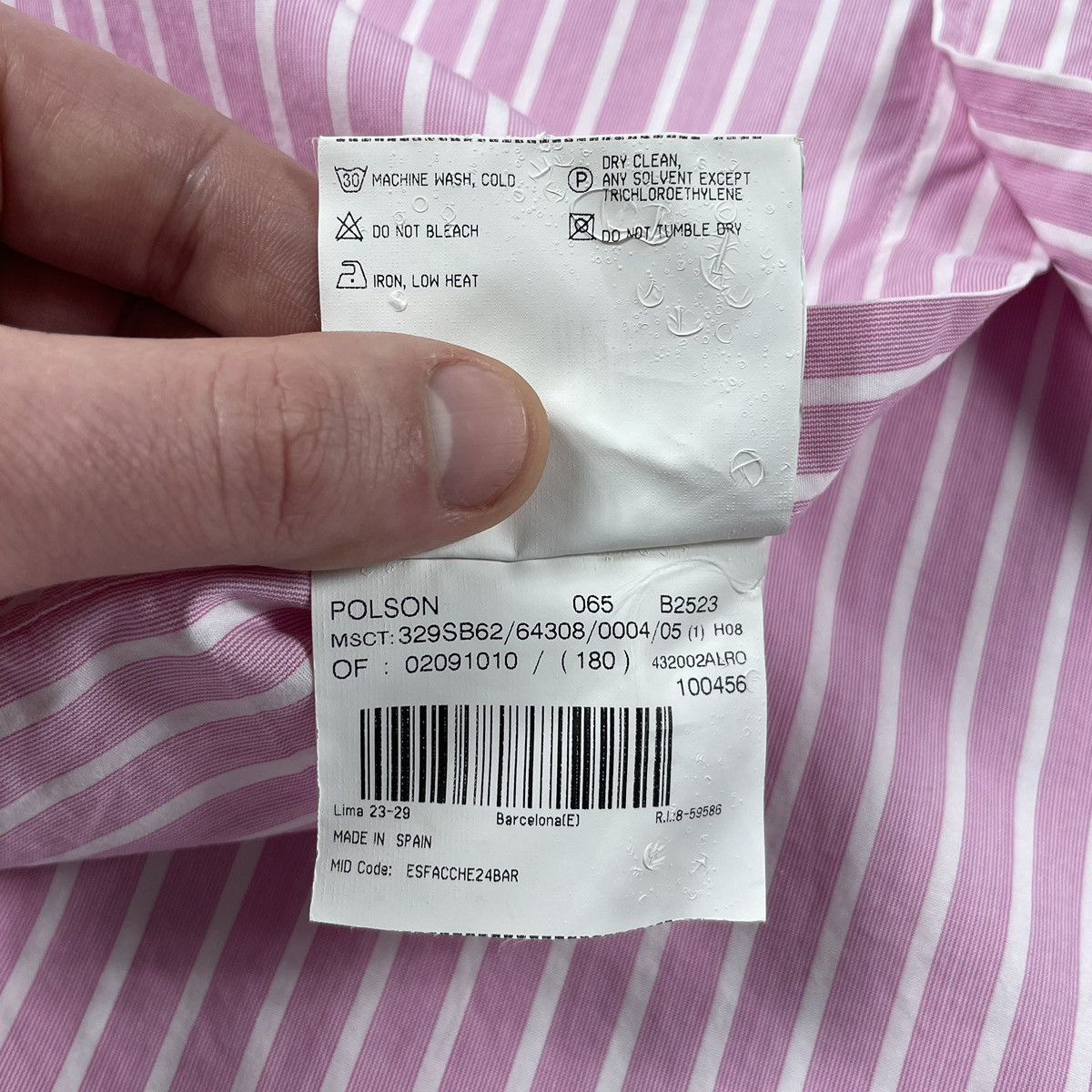 Burberry Burberry London Striped Shirt Button Up Size US XL / EU 56 / 4 - 12 Thumbnail