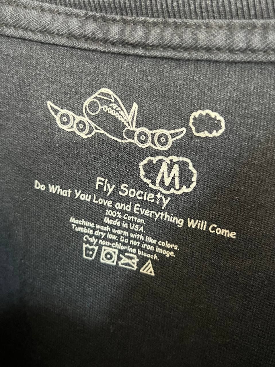 Other Fly society t-shirt black m size Size US M / EU 48-50 / 2 - 6 Thumbnail
