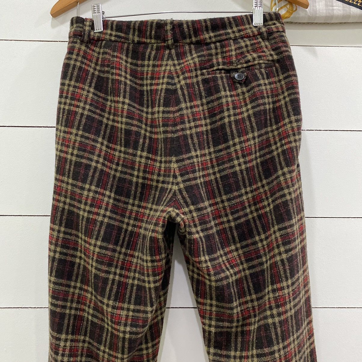Designer × Japanese Brand × agnes b. Agnes B Plaid Check Wool Pants Size US 29 - 10 Thumbnail