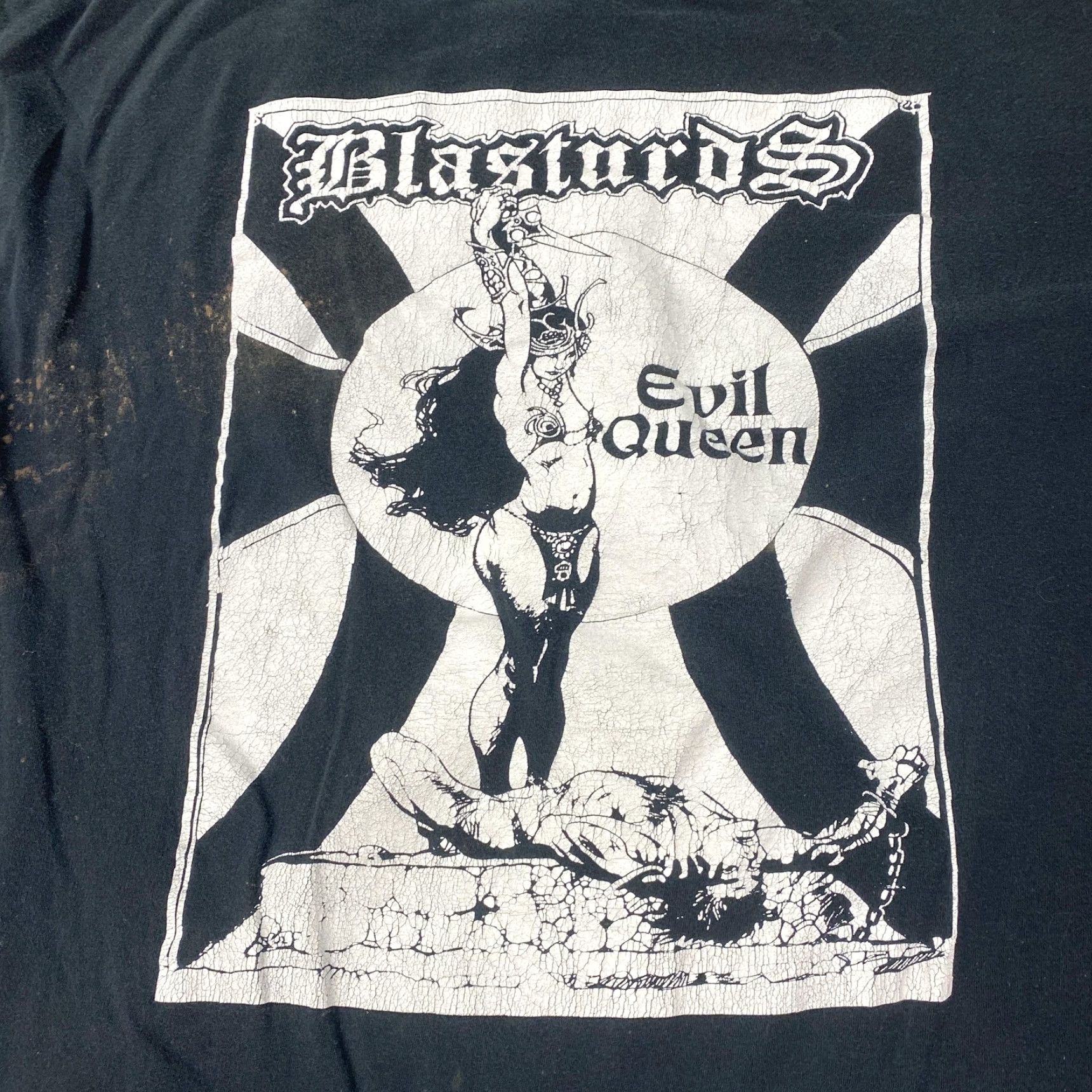 Vintage VINTAGE Puritan Heavy Metal Shirt Mens XL Black Graphic Print 80s 90s Concert Halloween Size US XL / EU 56 / 4 - 2 Thumbnail