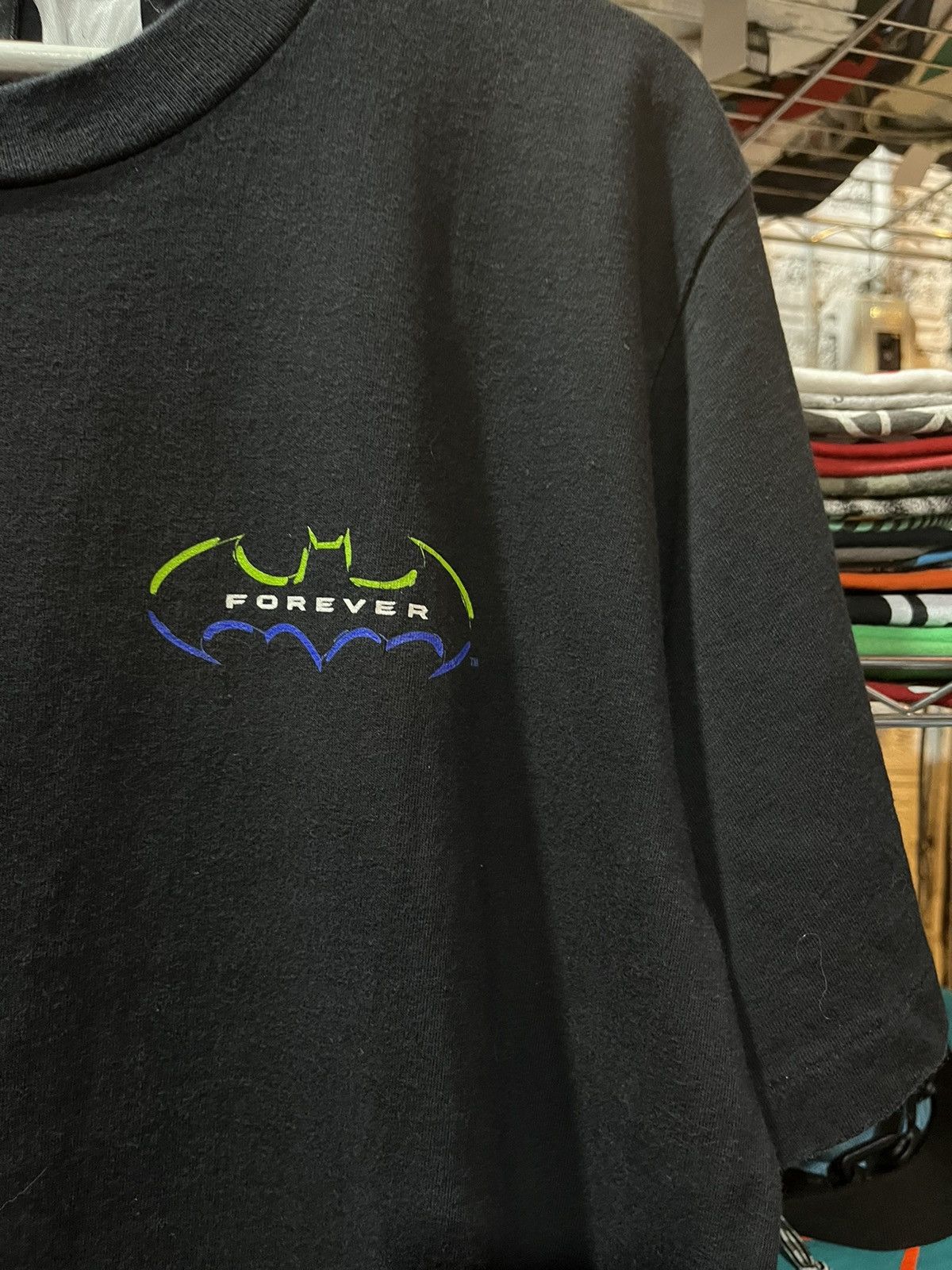 DC Comics Batman Forever Movie Tee 90s (single stitch) Size US L / EU 52-54 / 3 - 3 Thumbnail