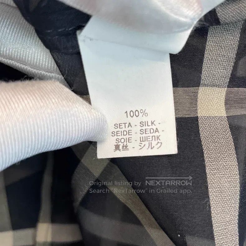 Brunello Cucinelli Brunello Cucinelli Black Transparent Plaid Silk Sleeveless Size M / US 6-8 / IT 42-44 - 7 Thumbnail