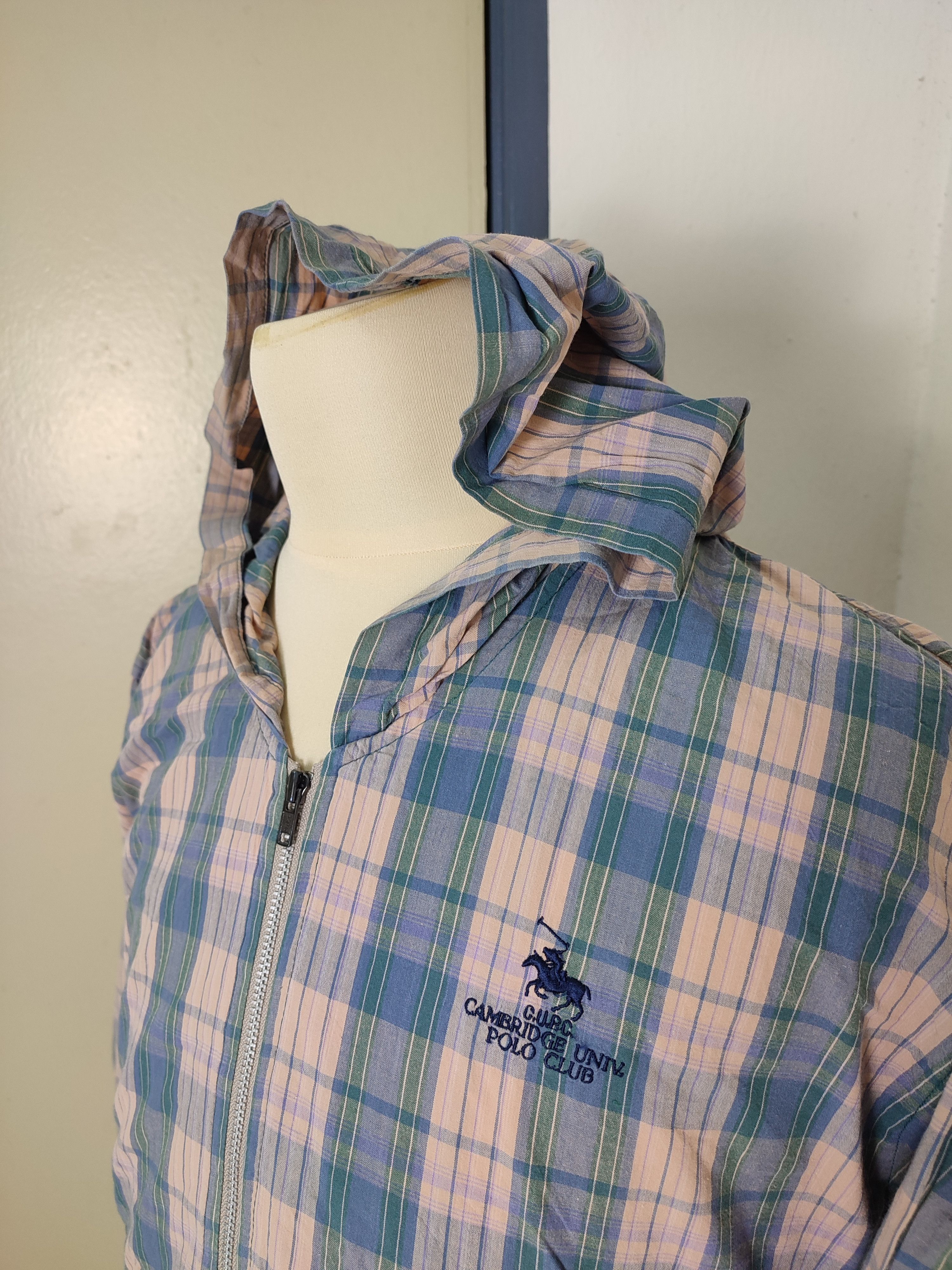 Polo Ralph Lauren Polo Ralph Lauren Cambridge Checked Hoodies Size US M / EU 48-50 / 2 - 2 Thumbnail