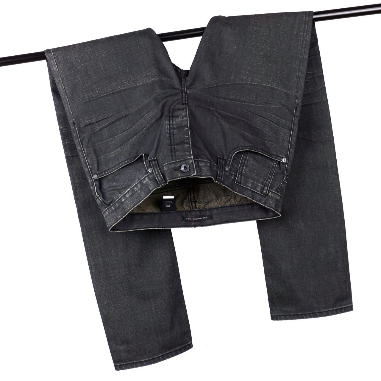 John Varvatos Waxed jeans JOHN VARVATOS ★ U.S.A. Size US 32 / EU 48 - 3 Thumbnail
