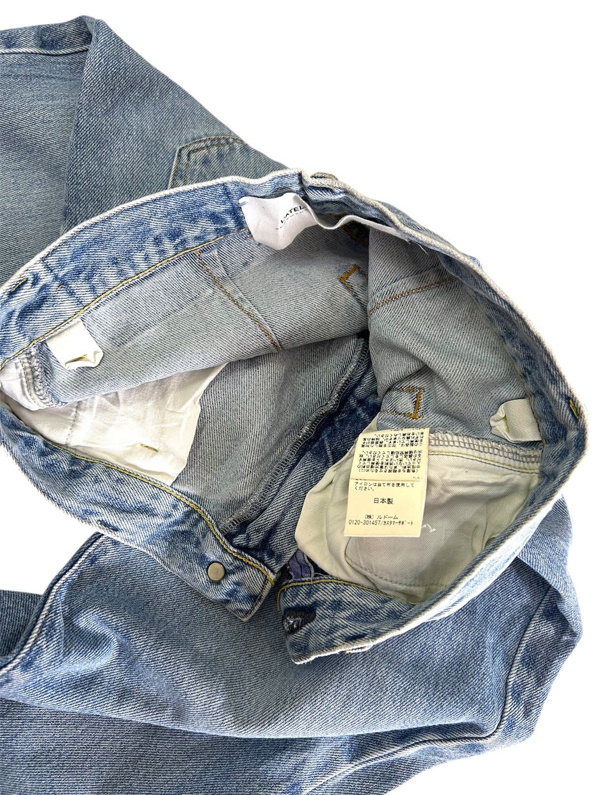 Japanese Brand × Vintage Vintage Japanese CLONE DEVGRU Love Peace Surf Jeans Size US 31 - 8 Thumbnail