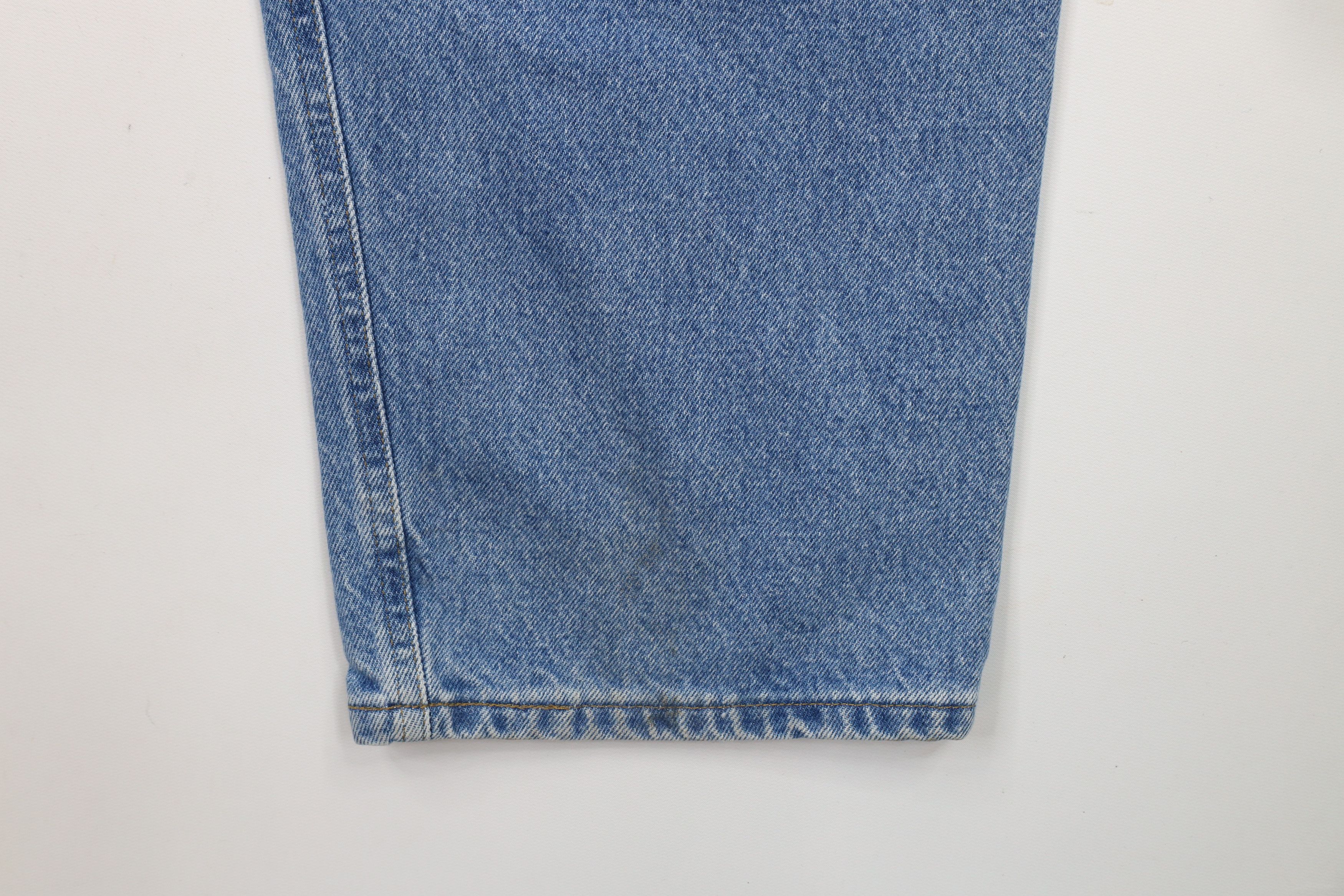 Carhartt × Vintage Vintage Y2K Carhartt Spell Out Traditional Fit Denim Jeans Size US 44 / EU 60 - 13 Thumbnail