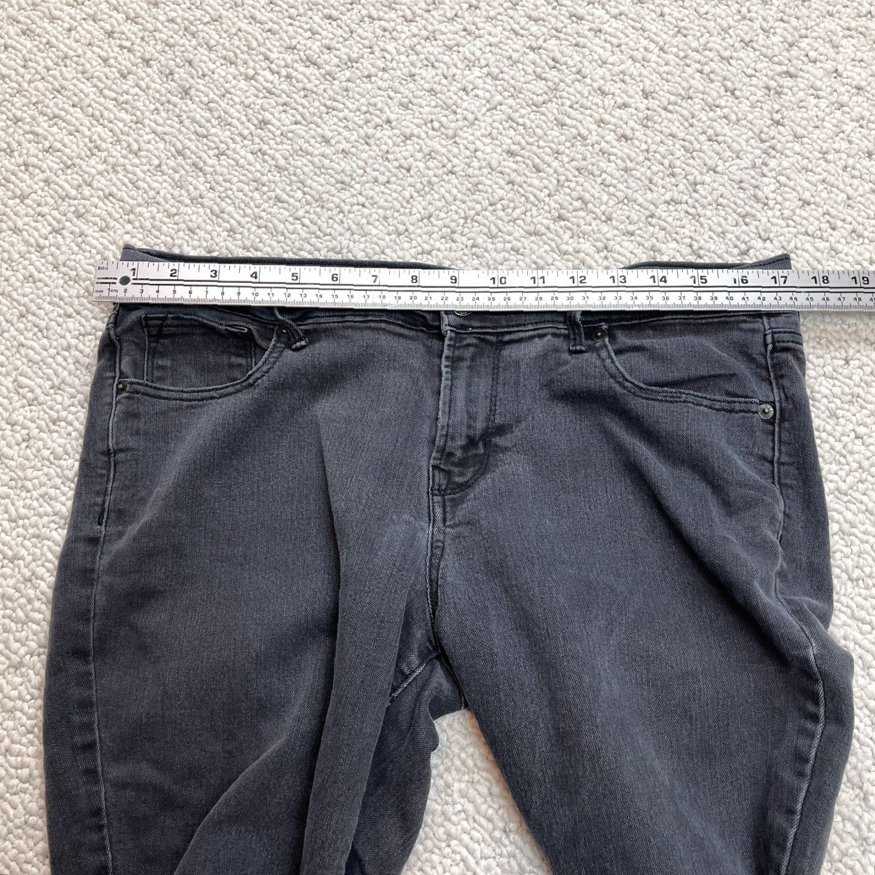 Old Navy Old Navy Jeans Womens 12 Regular Denim Dark Blue Slim Skinny 34x29 High Rise 5-Pocket Size 34" / US 12 / IT 48 - 5 Thumbnail