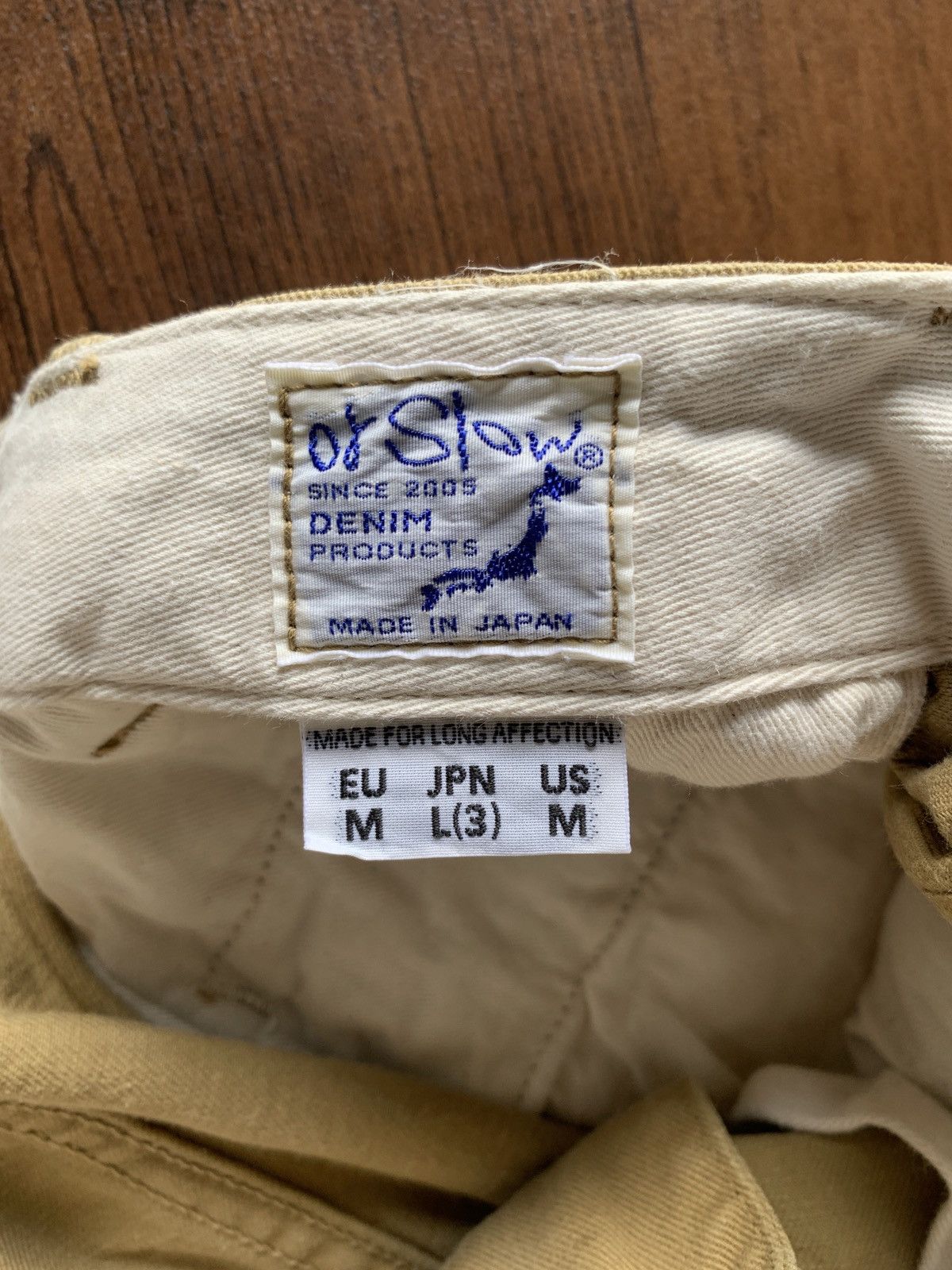 Vintage Orslow Tan Chino Pants