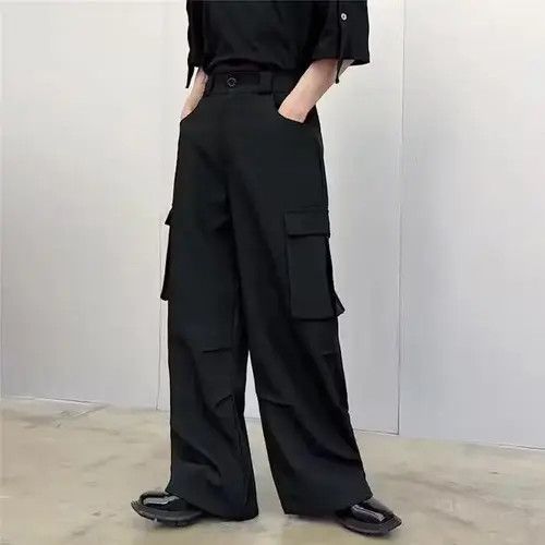 Japanese Brand × Vintage Japanese Style Baggy Cargo Pocket Pants Size US 30 / EU 46 - 4 Thumbnail
