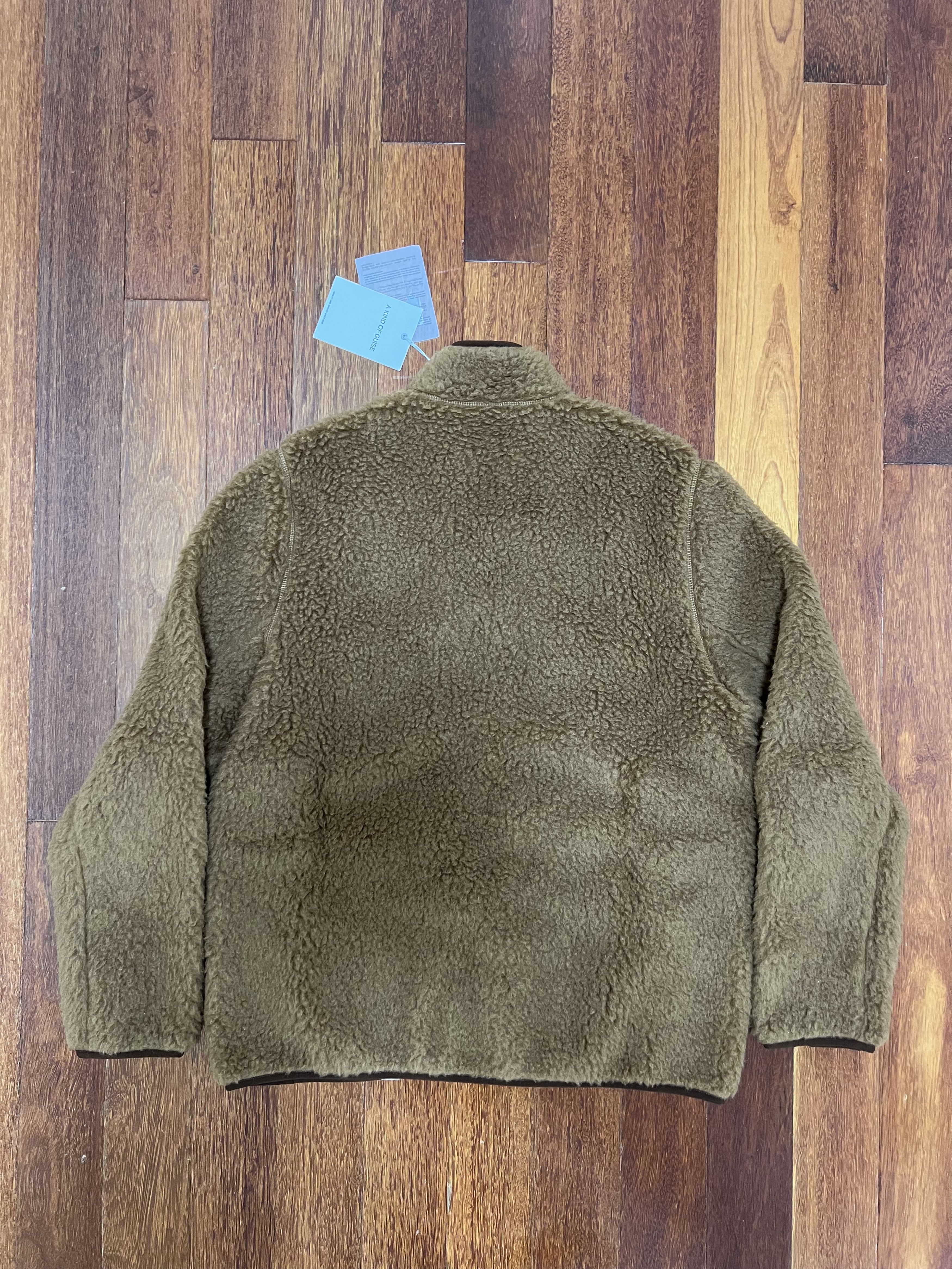A Kind Of Guise 💚 AW23 A Kind Of Guise Floki Fleece Jacket Caramel NEW Size US M / EU 48-50 / 2 - 8 Thumbnail