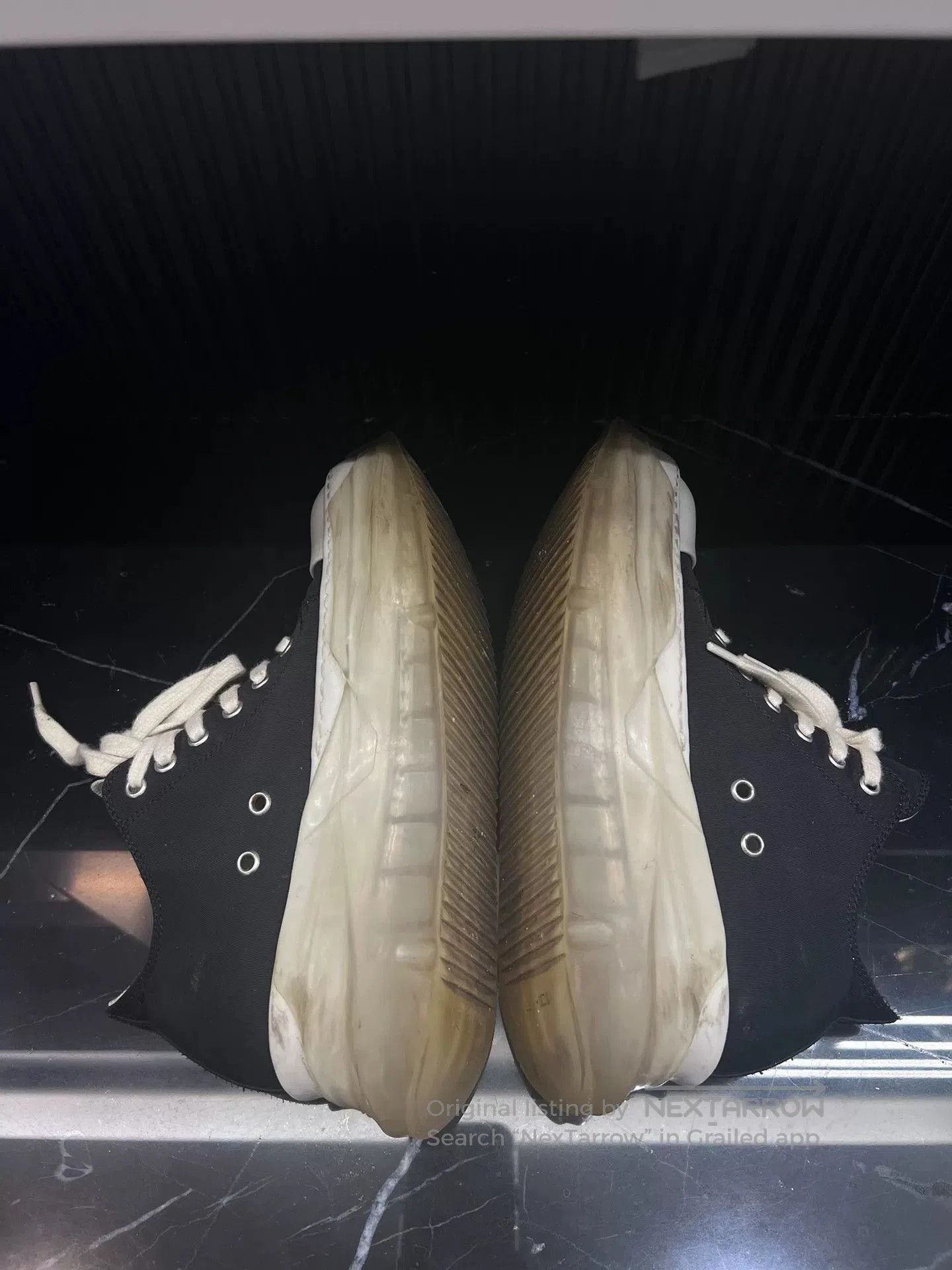 Rick Owens rick owens platform sneakers black and white. Size US 6 / IT 36 - 4 Thumbnail