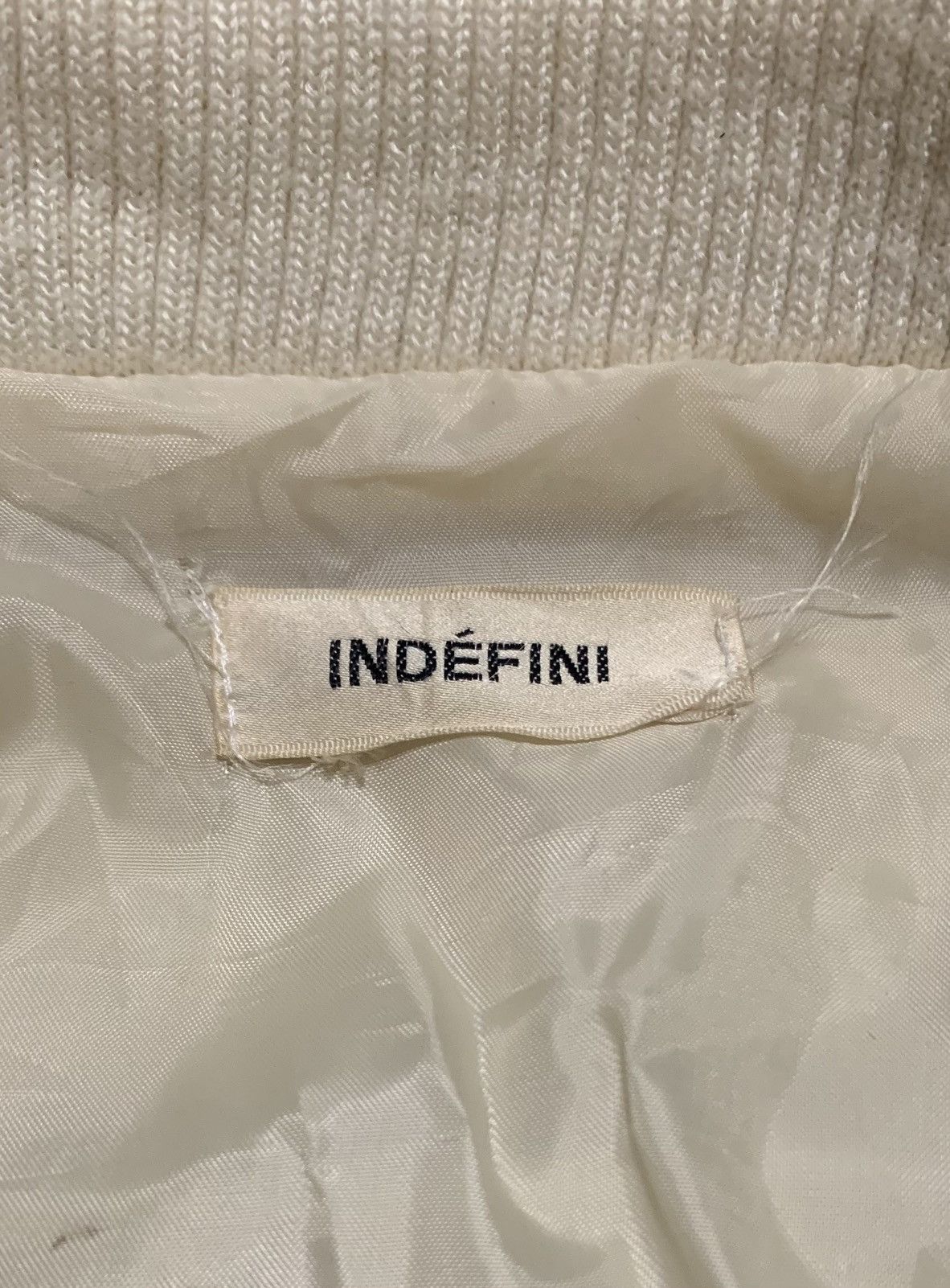 Japanese Brand Vintage 80s Japanese Indefini Mohair Varsity Jacket Size US XXL / EU 58 / 5 - 5 Thumbnail