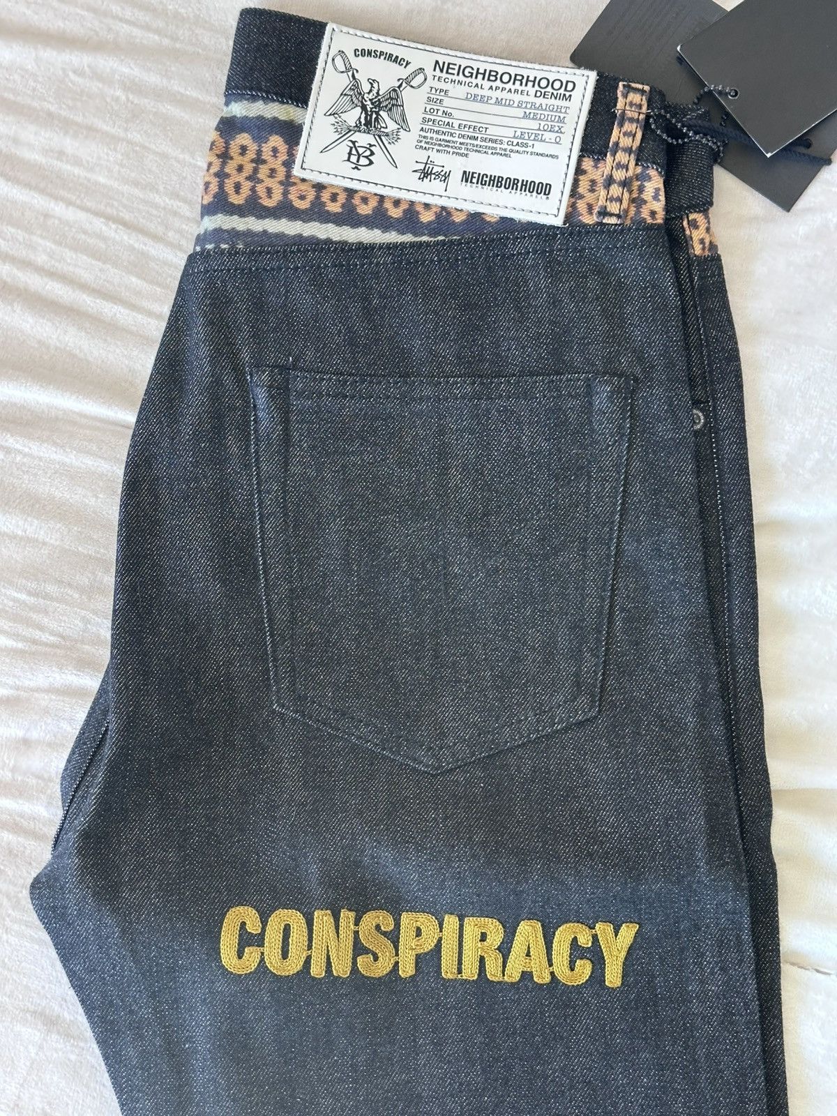 Stussy Neighborhood x Stussy Japanese Selvedge Demin Size US 32 / EU 48 - 4 Thumbnail