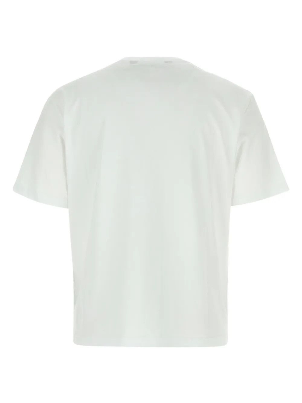 Palm Angels o1y0325 Logo Crewneck T-Shirt in White Size US S / EU 44-46 / 1 - 2 Thumbnail
