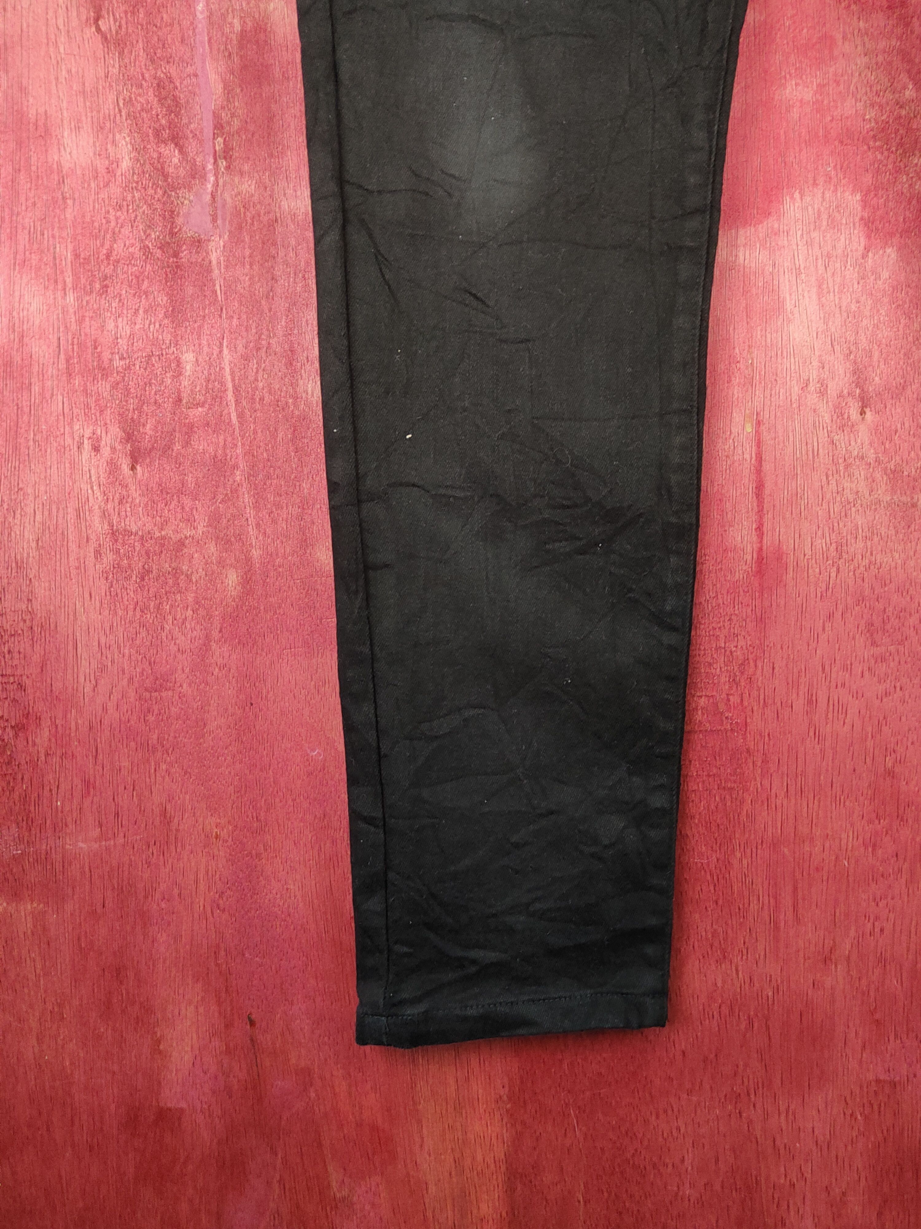 Japanese Brand Uniqlo Black Multipocket Skinny Jeans #S1429 Size US 34 / EU 50 - 7 Thumbnail