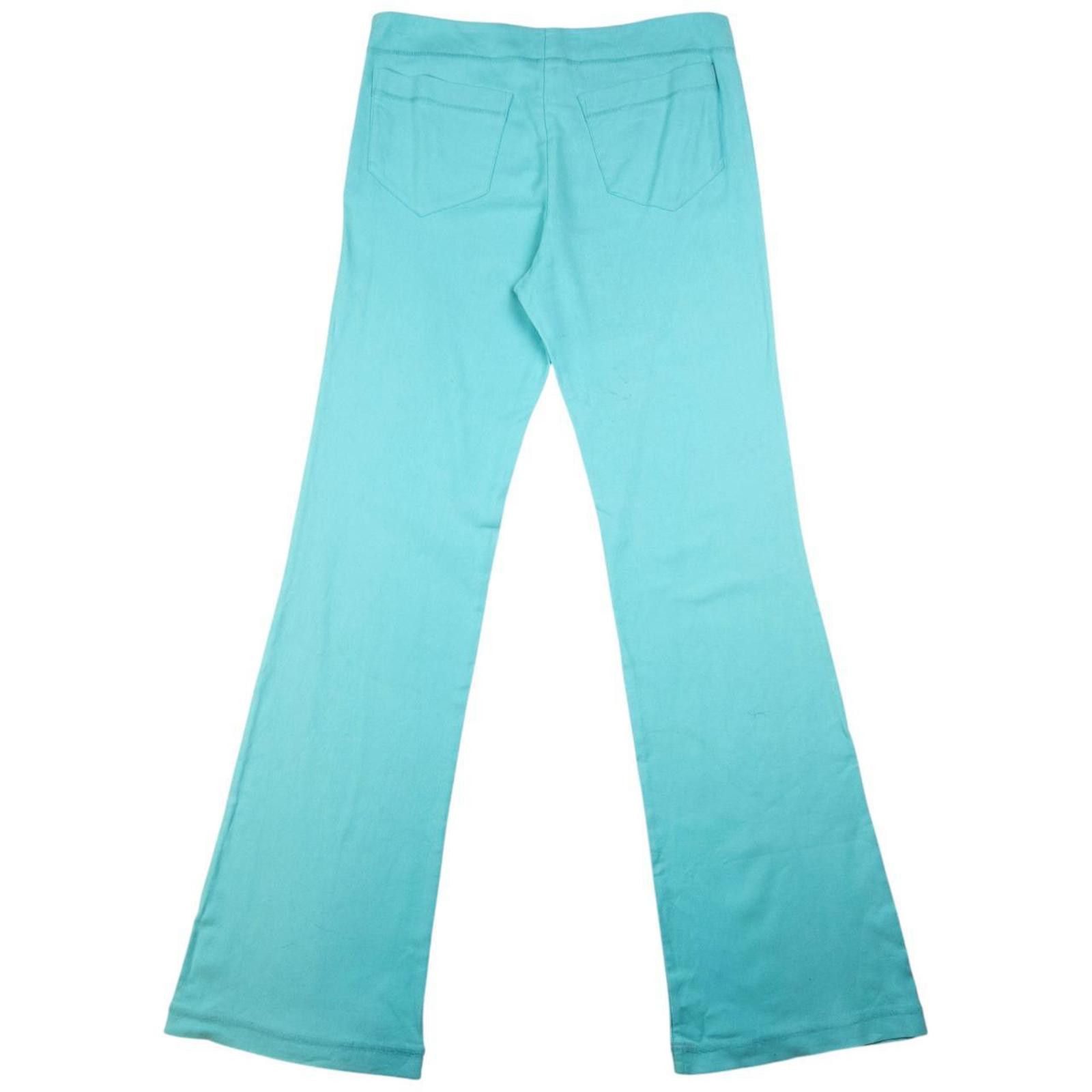 Issey Miyake Vintage Issey Miyake Stretch Flared Trousers Womens Size W26 Size 26" / US 2 / IT 38 - 2 Thumbnail