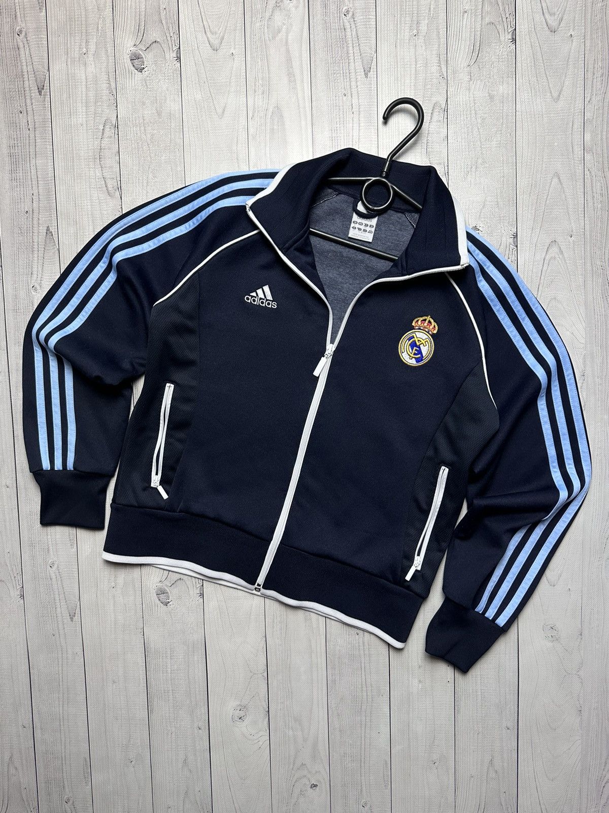 Adidas × Vintage Vintage adidas Real Madrid soccer jacket Women’s 7 Size M / US 6-8 / IT 42-44 - 1 Thumbnail