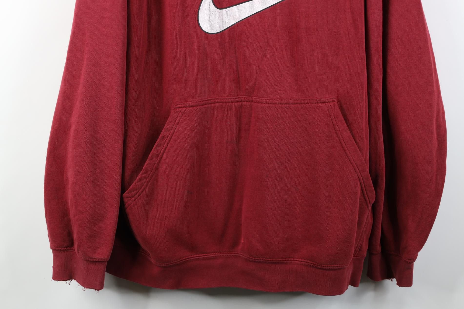 Nike Vintage Y2K Nike Travis Scott Center Big Swoosh Hoodie Red Size US XL / EU 56 / 4 - 3 Thumbnail