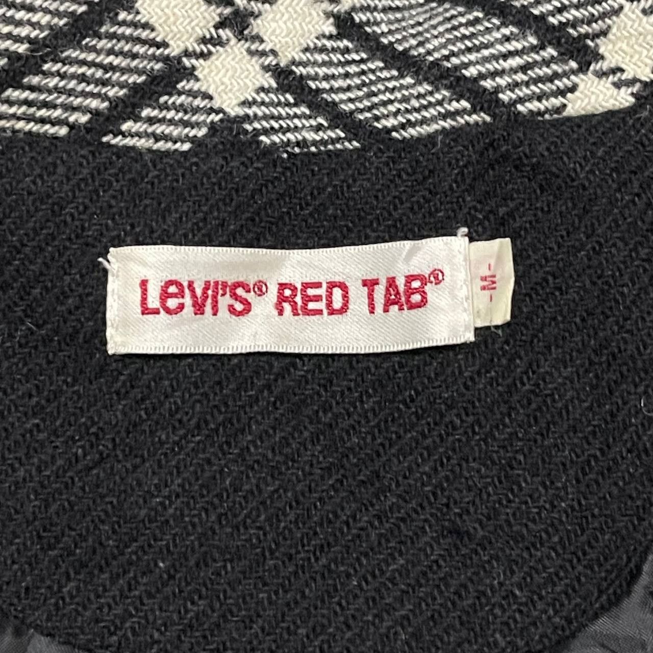 Levi's Vintage Levis Red Tab Checked Wool Coat High Neck Size M / US 6-8 / IT 42-44 - 7 Thumbnail