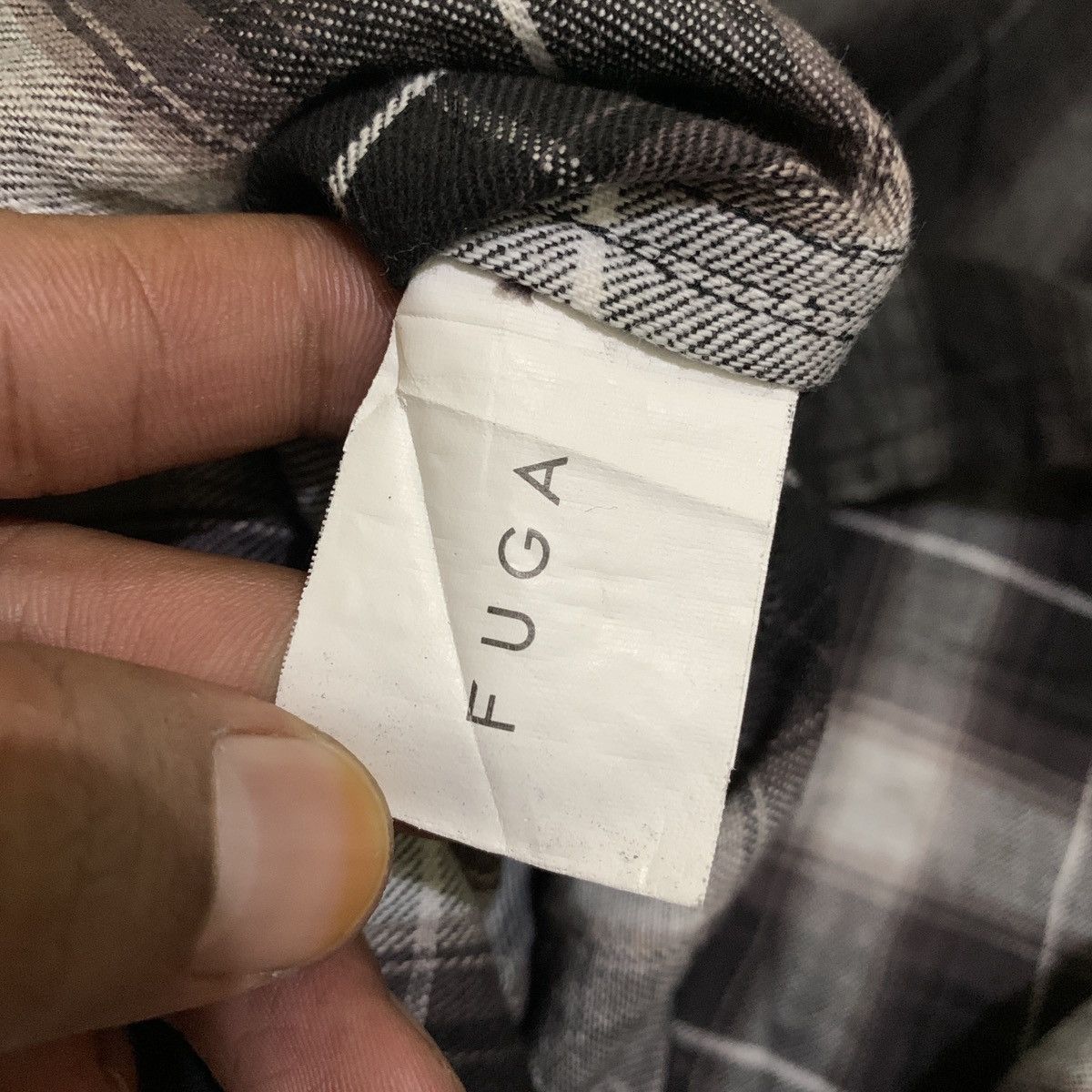 GOSTAR DE FUGA Fuga Plaid Button Up Shirt Size US S / EU 44-46 / 1 - 4 Thumbnail