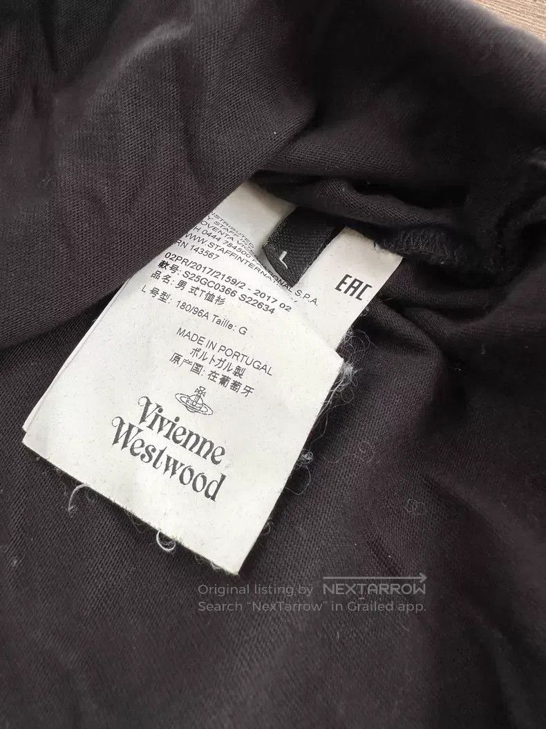 Vivienne Westwood Vivienne Westwood Saturn print T-shirt Size L / US 10 / IT 46 - 3 Thumbnail
