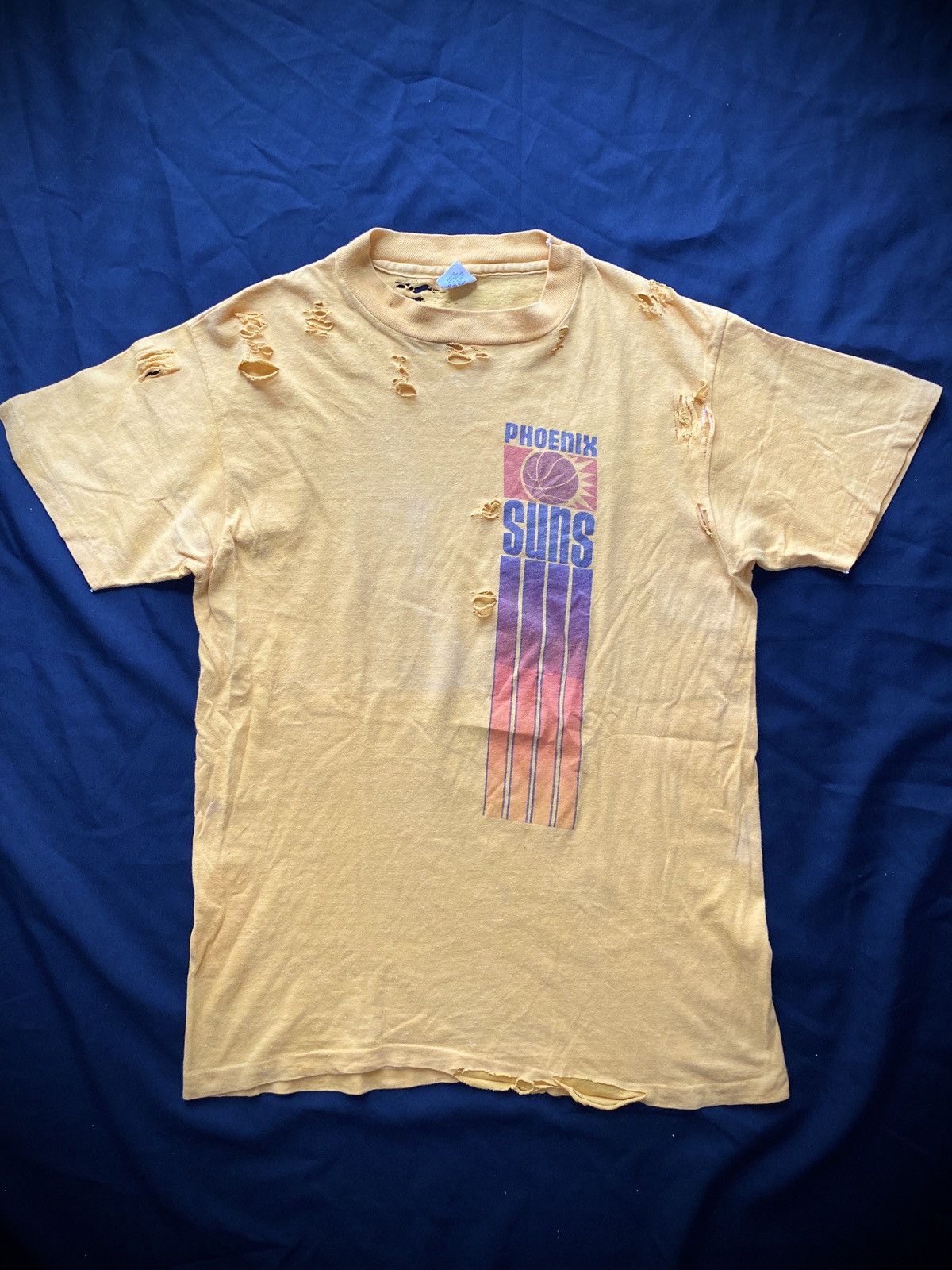 Vintage 80’s Sun Phoenix Thrashed Distressed Faded Shirt ERD Grunge Size US M / EU 48-50 / 2 - 1 Thumbnail