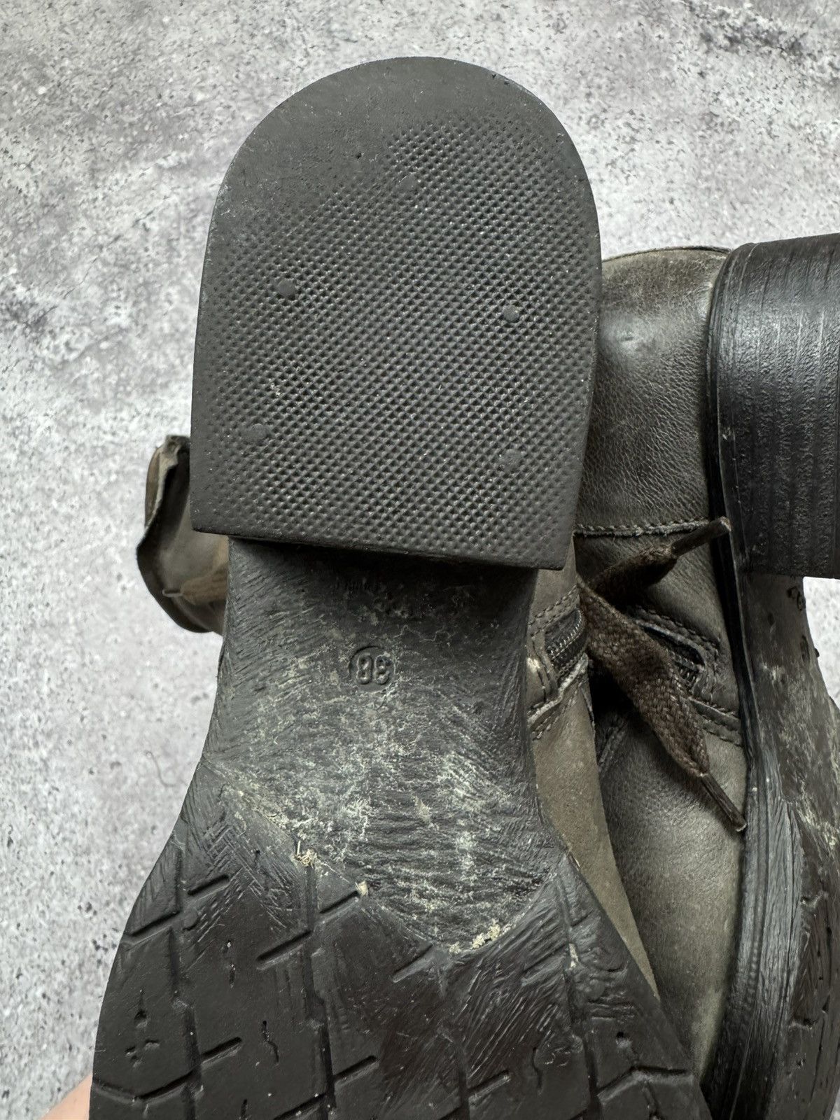 A.S.98 STRAPS BELTED A.S 98 style Boots Leather Style Rick Owens Size US 7.5 / IT 37.5 - 16 Thumbnail