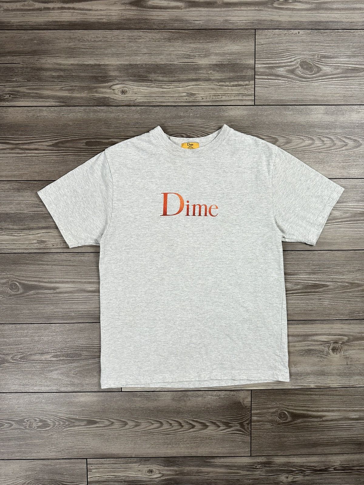 Dime Dime Cursive Power T-Shirt White | Grailed