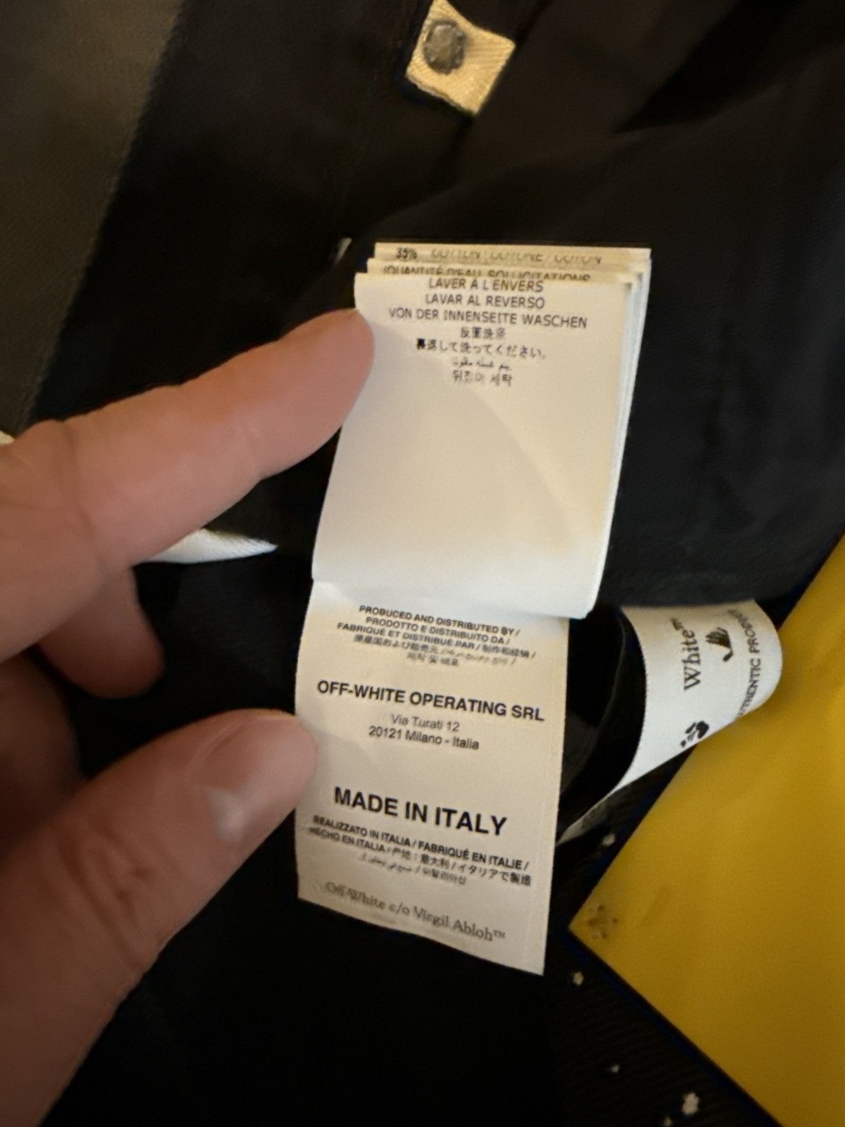 Off-White Off-White Paint Splatter Black Denim Jeans Size US 32 / EU 48 - 6 Thumbnail