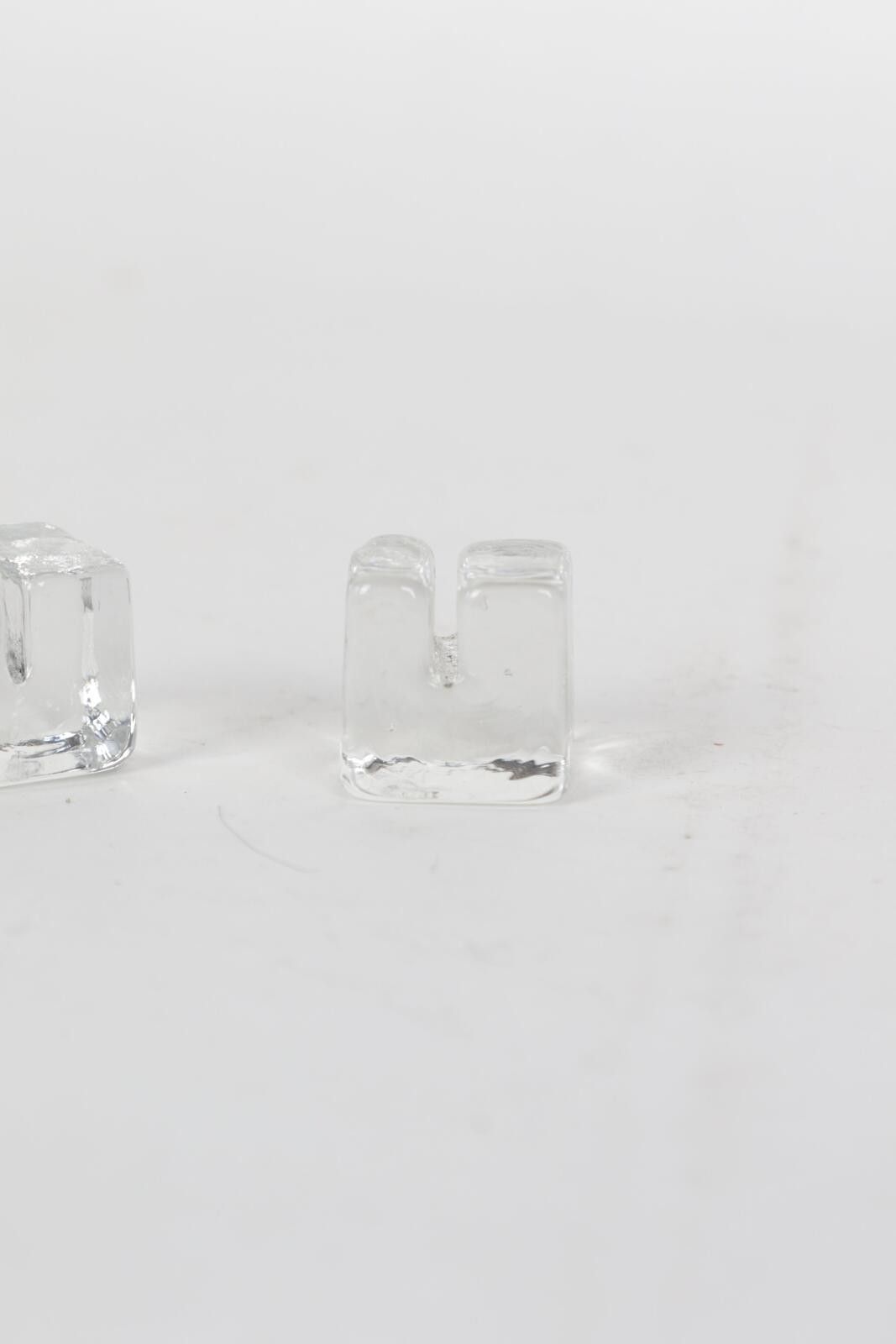 Other 70's Oberglas Austrian Mid Century Modern Crystal Trey Size ONE SIZE - 7 Thumbnail