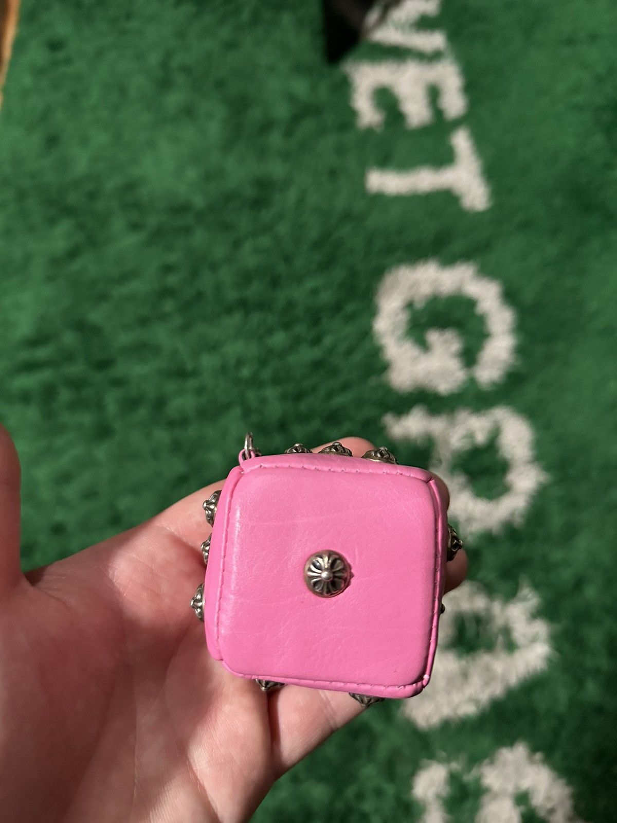 Chrome Hearts Chrome Hearts Pink Dice Paper Keychain Size ONE SIZE - 10 Thumbnail