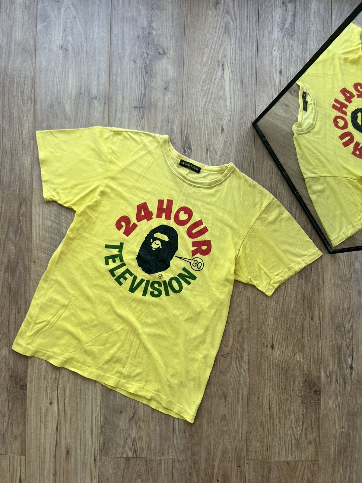 Bape BAPE X 24 HOUR TELEVISION TEE Size US L / EU 52-54 / 3 - 1 Thumbnail