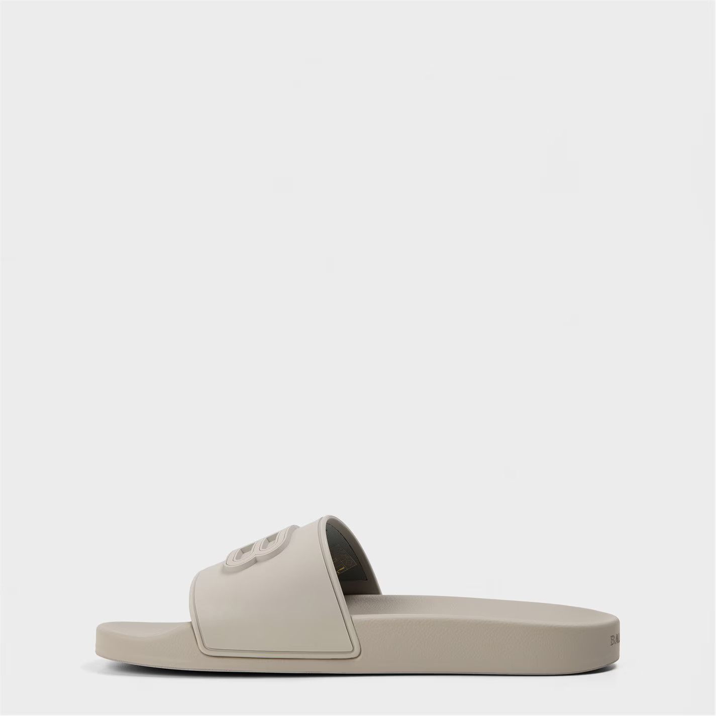 Balenciaga o1g2r1mq0226 Water Resistant Pool Sliders In Grey Size US 7 / EU 40 - 2 Thumbnail