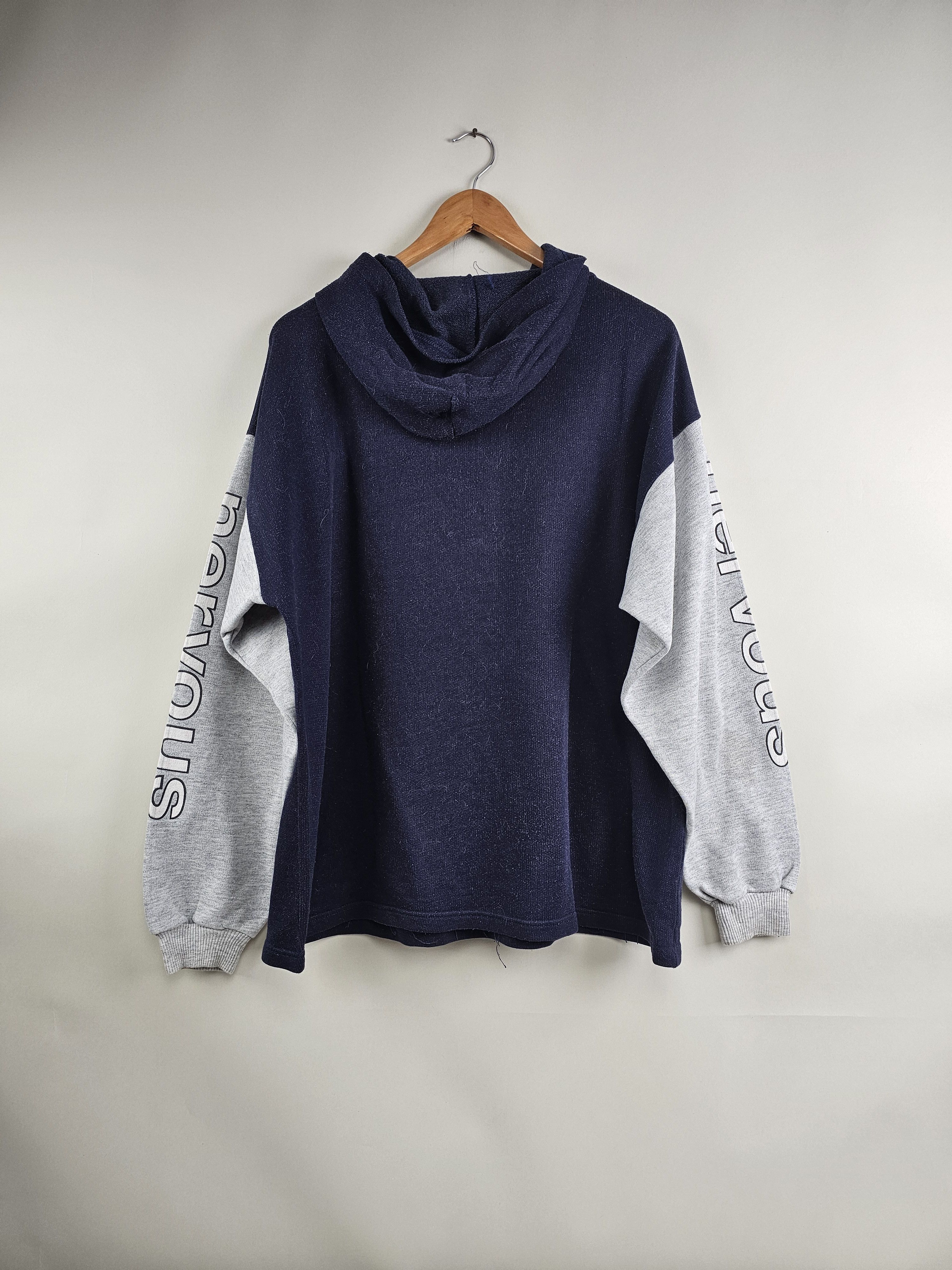 Band Tees × Rap Tees × Vintage 90s Nervous Records New York Hoodie XL 24" 28" Size US XL / EU 56 / 4 - 6 Thumbnail