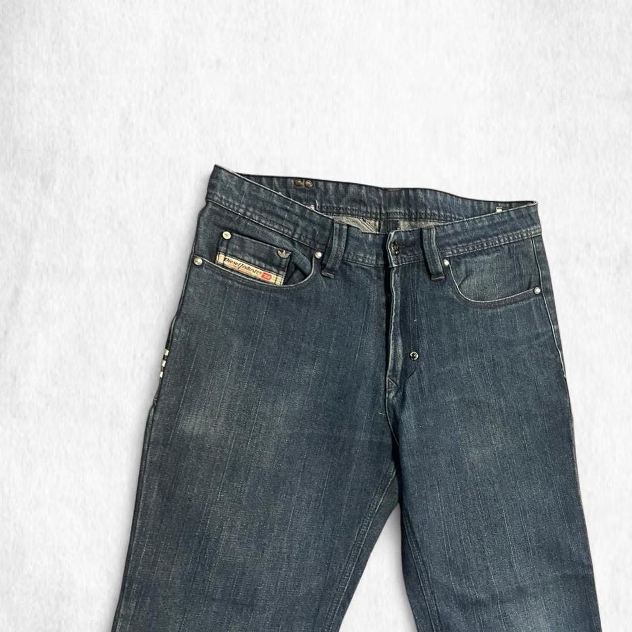 Diesel Diesel ADIDAS THANAZ-AD indigo Dark wash denim jeans Size US 30 / EU 46 - 7 Thumbnail