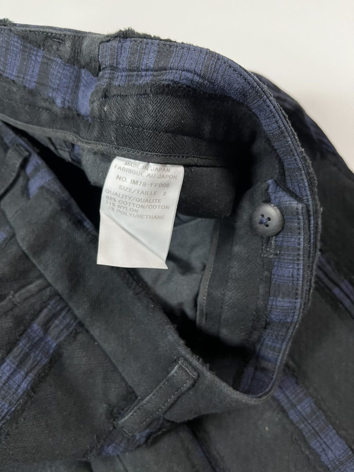 Issey Miyake ISSEY MIYAKE STRIPE SLIGHTLY FLARED PANTS Size 29" - 7 Thumbnail