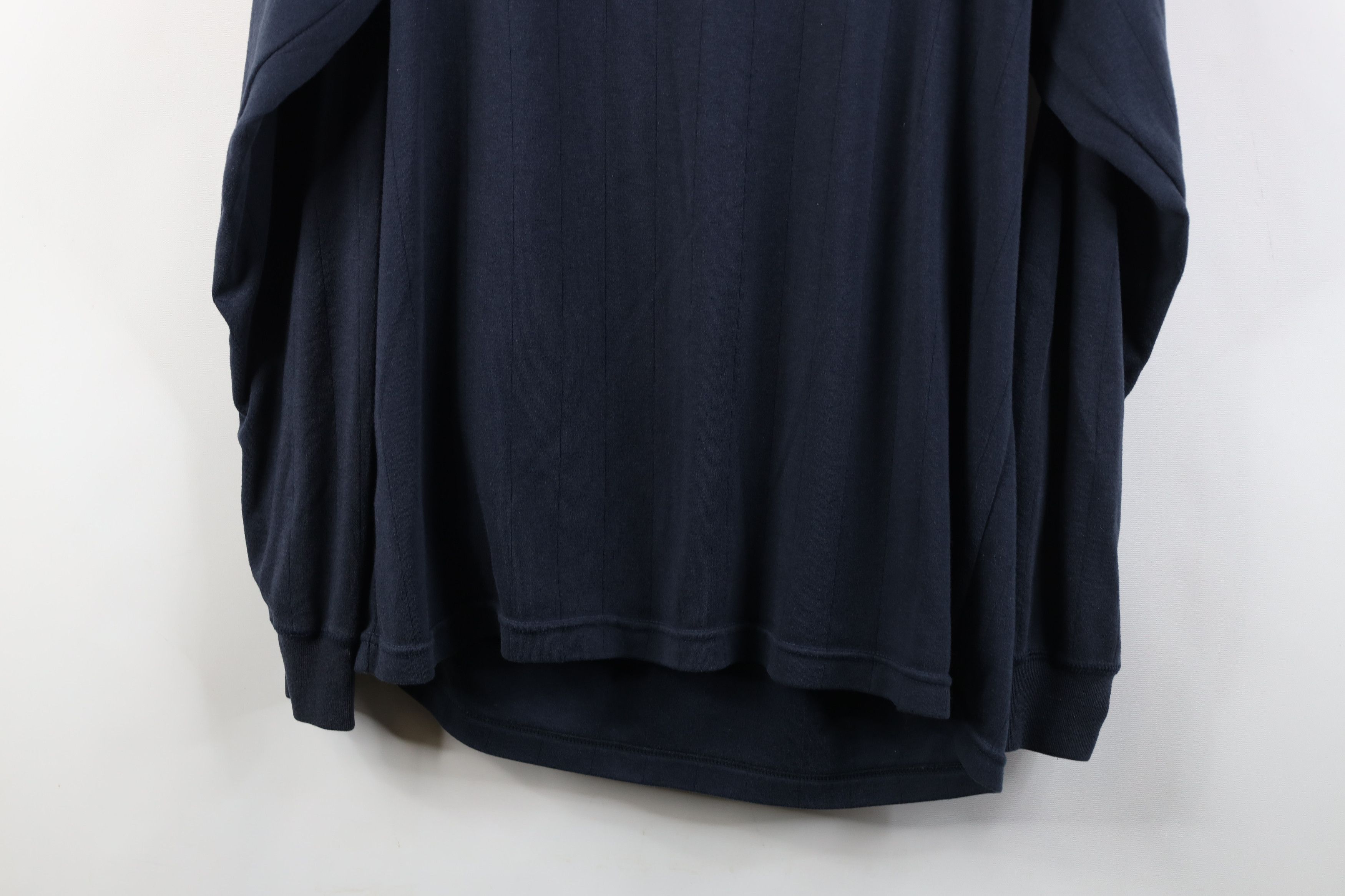 Vintage Vintage 90s Streetwear Knit Long Sleeve Henley T-Shirt Size US L / EU 52-54 / 3 - 12 Thumbnail