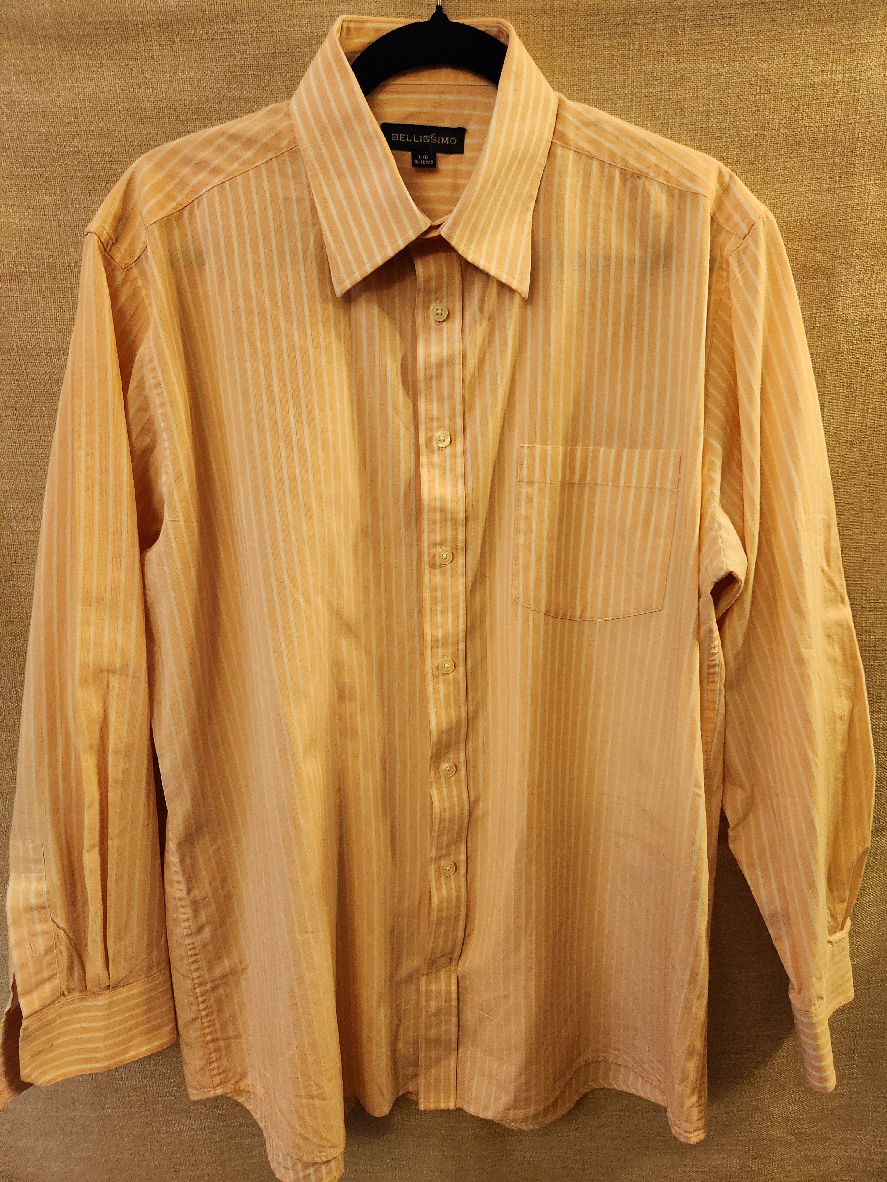Other Men's 100% Cotton Button Front Shirt Size US L / EU 52-54 / 3 - 1 Thumbnail