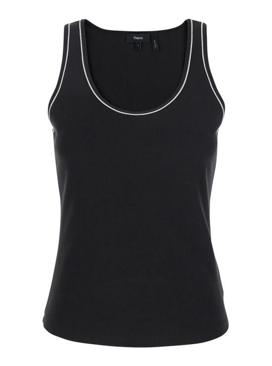 Theory THEORY Women Tops P0124511001 Black Size S / US 4 / IT 40 - 1 Thumbnail