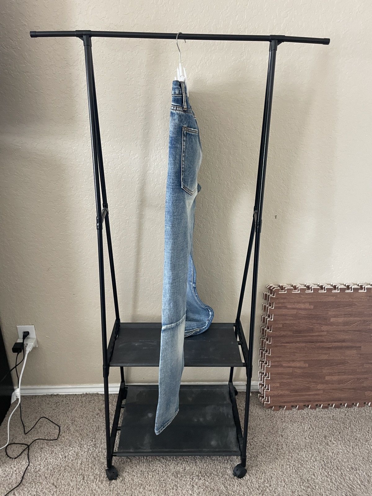MNML Button Fly Zippered ankle denim jeans Size US 38 / EU 54 - 4 Thumbnail