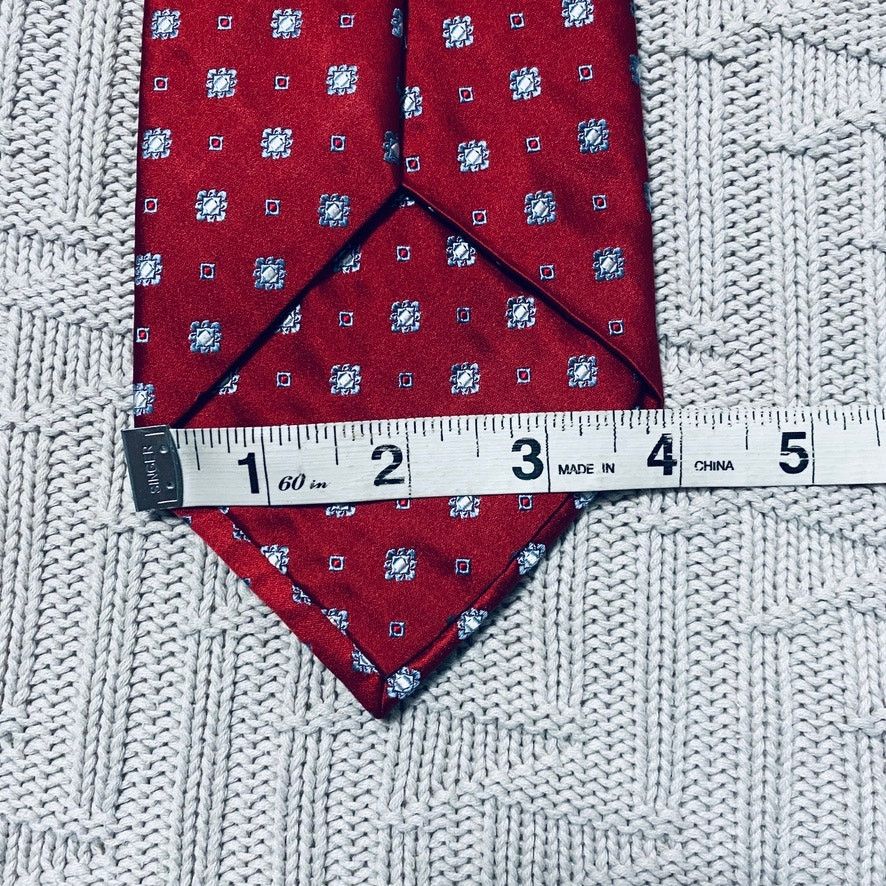 Brooks Brothers Brooks Brothers red patterned golden fleece luxury silk tie Size ONE SIZE - 5 Thumbnail
