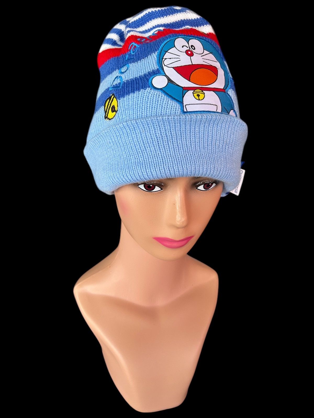 Japanese Brand × Kapital × Vintage Vintage Doraemon Beanie Hats ☠️☠️ Size ONE SIZE - 1 Thumbnail