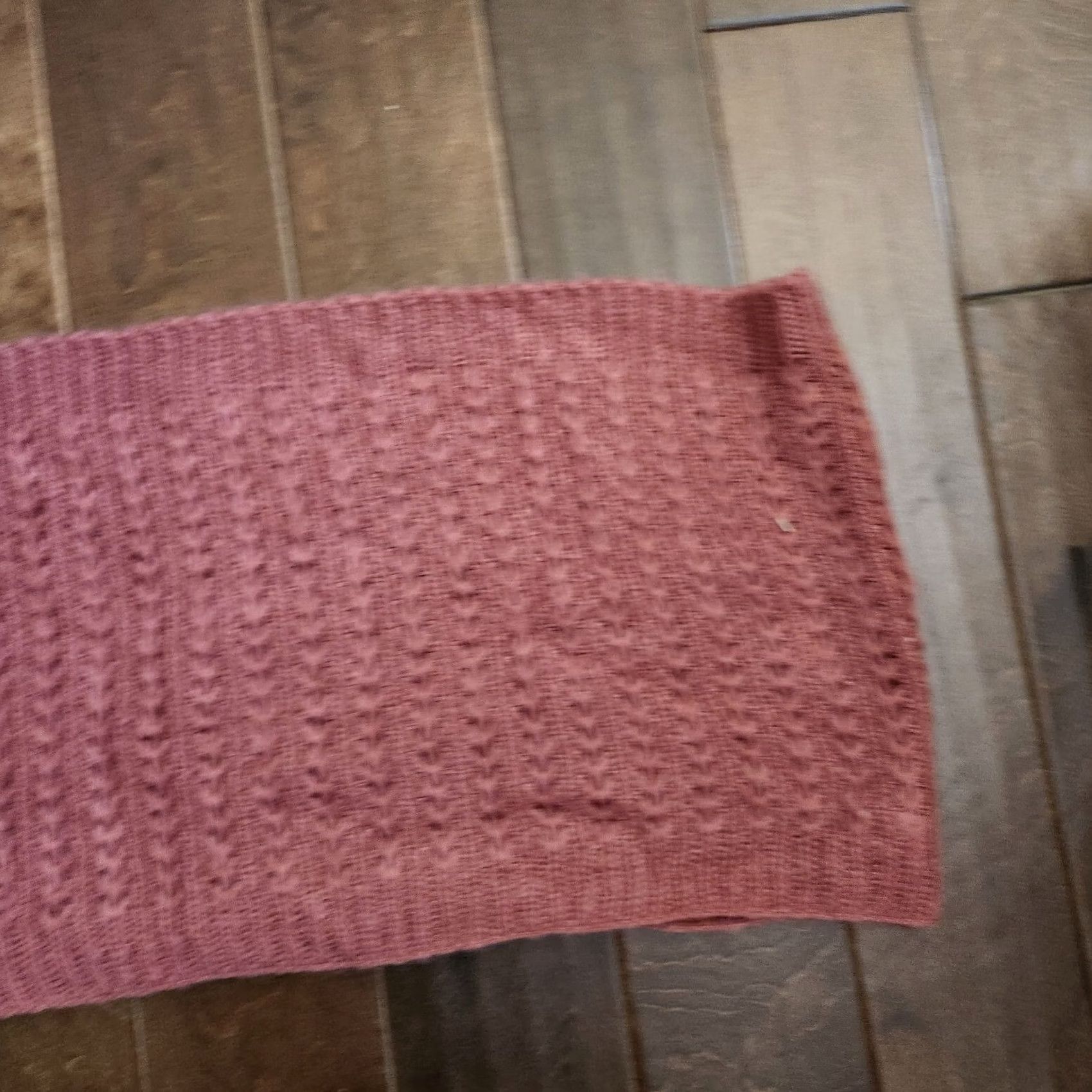 Nordstrom Nordstrom BP Pink Knit Infinity Scarf - Scarf, Women, O/S, Pink, Infinity, Knit, Winter Fall Spring Size ONE SIZE - 5 Thumbnail