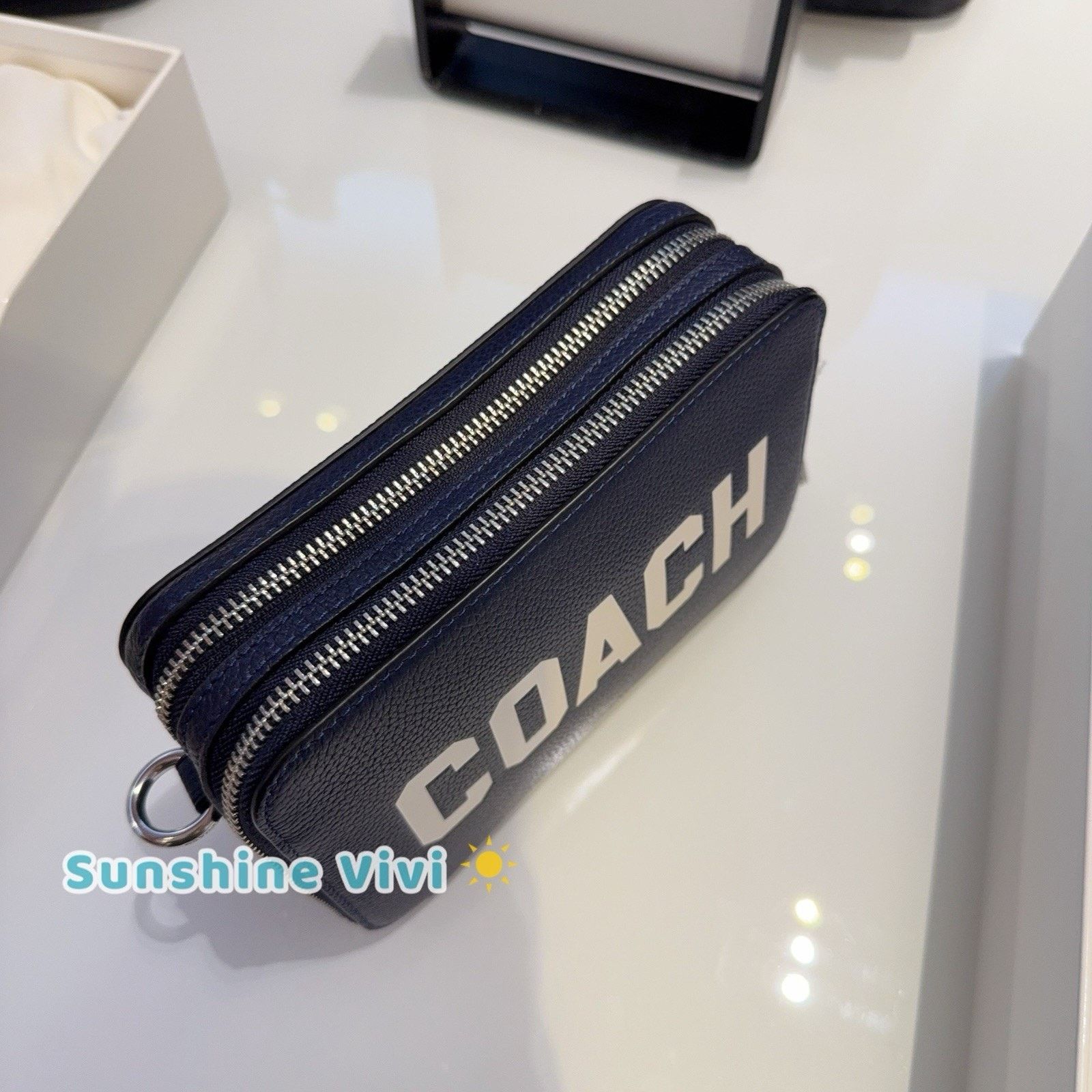 Coach NWT Coach men's Dark Navy Charter Crossbody Bag 19 CP270 Size ONE SIZE - 2 Thumbnail
