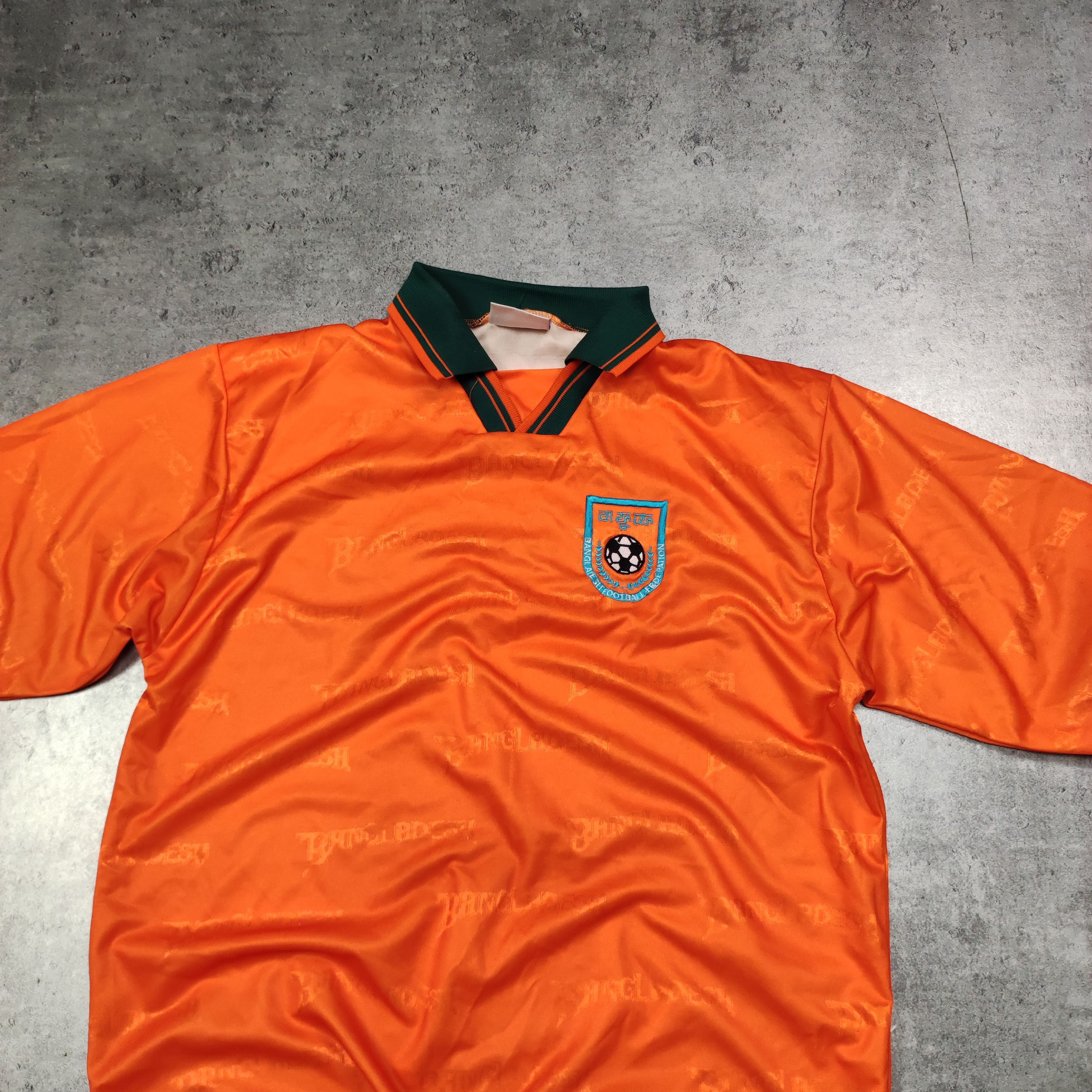 Vintage RARE Bangladesh National Football Team 90s Jersey Size US XL / EU 56 / 4 - 4 Thumbnail