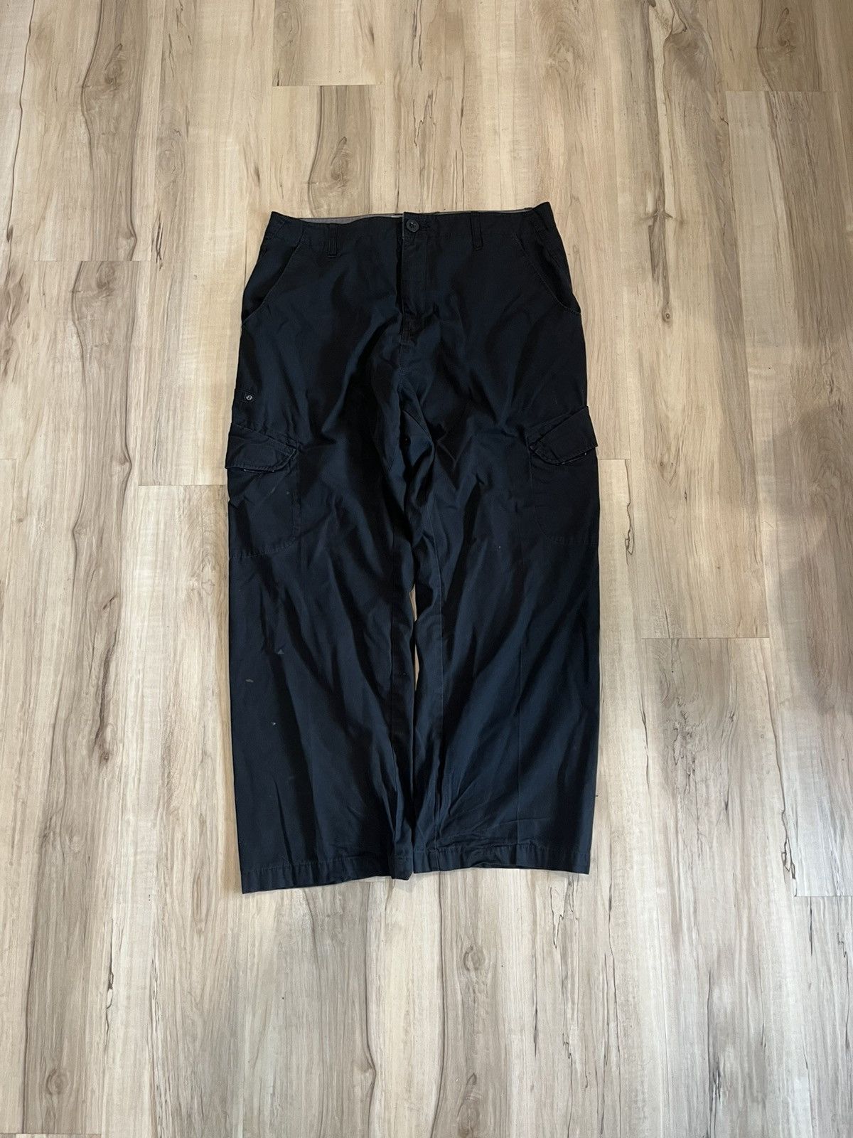 Anchor Blue × Vintage Vintage anchor blue wide leg cargo pants Size US 36 / EU 52 - 1 Thumbnail