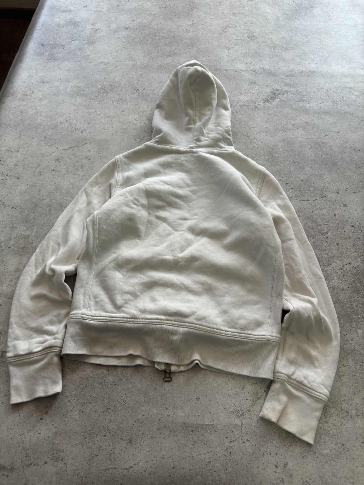 If Six Was Nine × Japanese Brand Vintage Japanese Fur Stoned Cotton Double Zip Hoodie Size US M / EU 48-50 / 2 - 4 Thumbnail