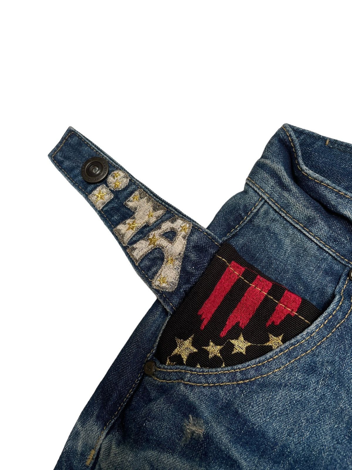 If Six Was Nine × Japanese Brand Rare Design Vintage Japanese Brand Lolita Jeans 1990s Size US 34 / EU 50 - 10 Thumbnail