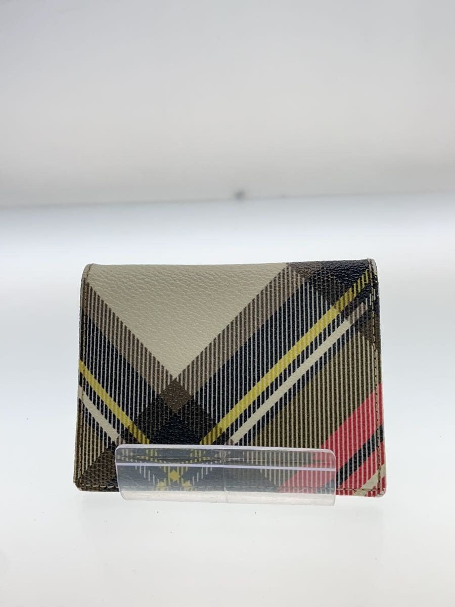 Vivienne Westwood Plaid Orb Leather Card Wallet Size ONE SIZE - 2 Thumbnail