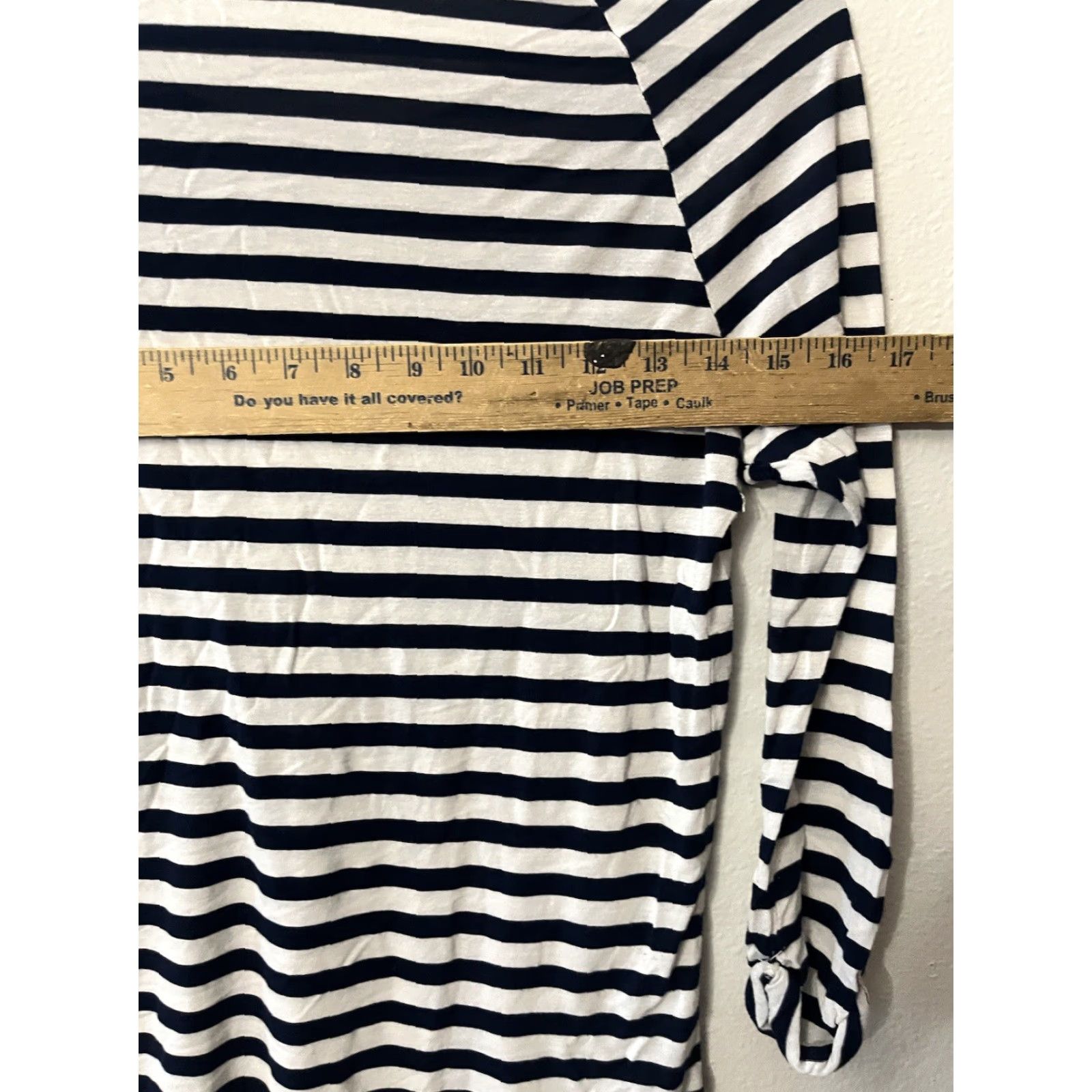 H&M H&M Divided Women's XS Sweater Top Striped 3/4 Sleeve Knit Pullover Multicolor Casual Size XS / US 0-2 / IT 36-38 - 5 Thumbnail